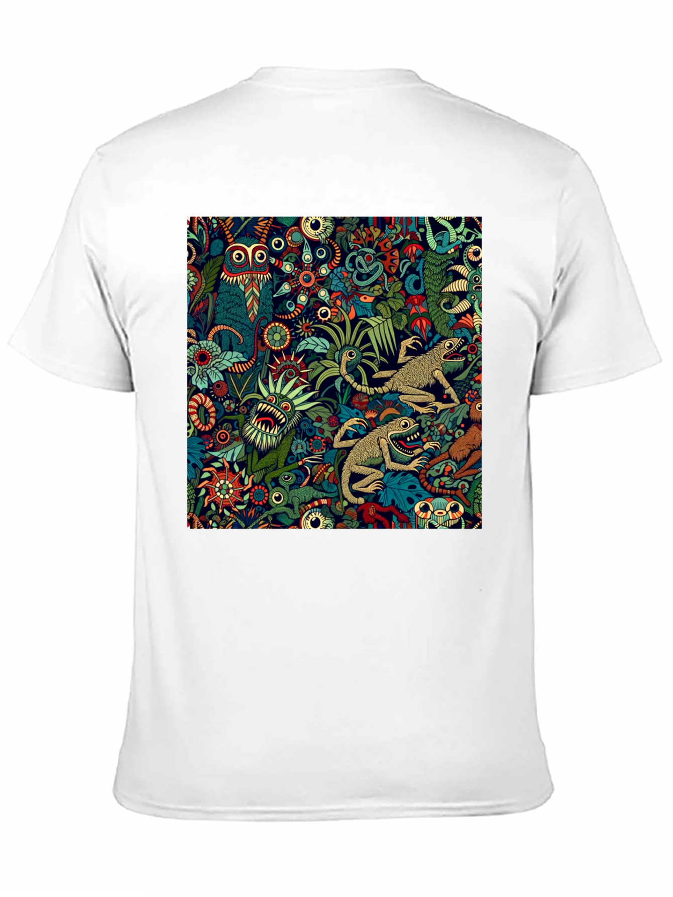 Black Funky Frogs Graphic Tee view 11