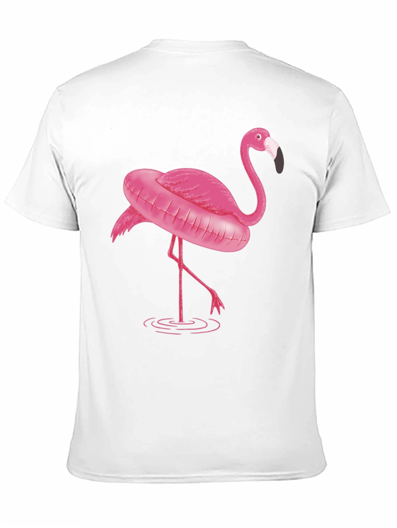 Black Flamingo T-Shirt - Black Graphic Tee view 11