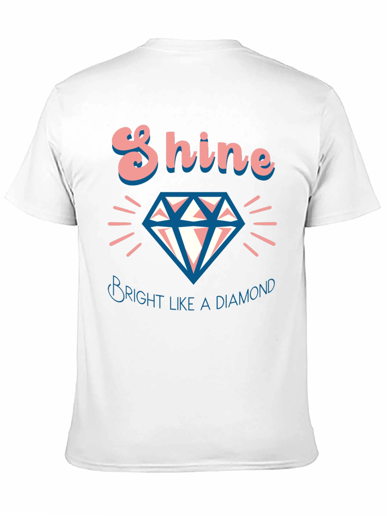 Black Shine Bright Like a Diamond T-Shirt view 11