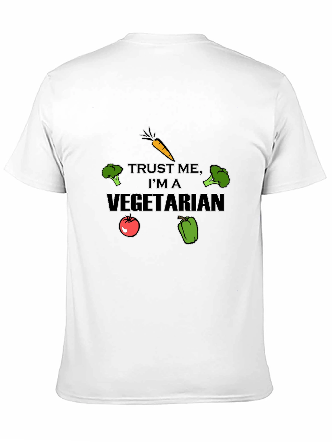 Trust Me I'm a Vegetarian Funny T-Shirt - 11