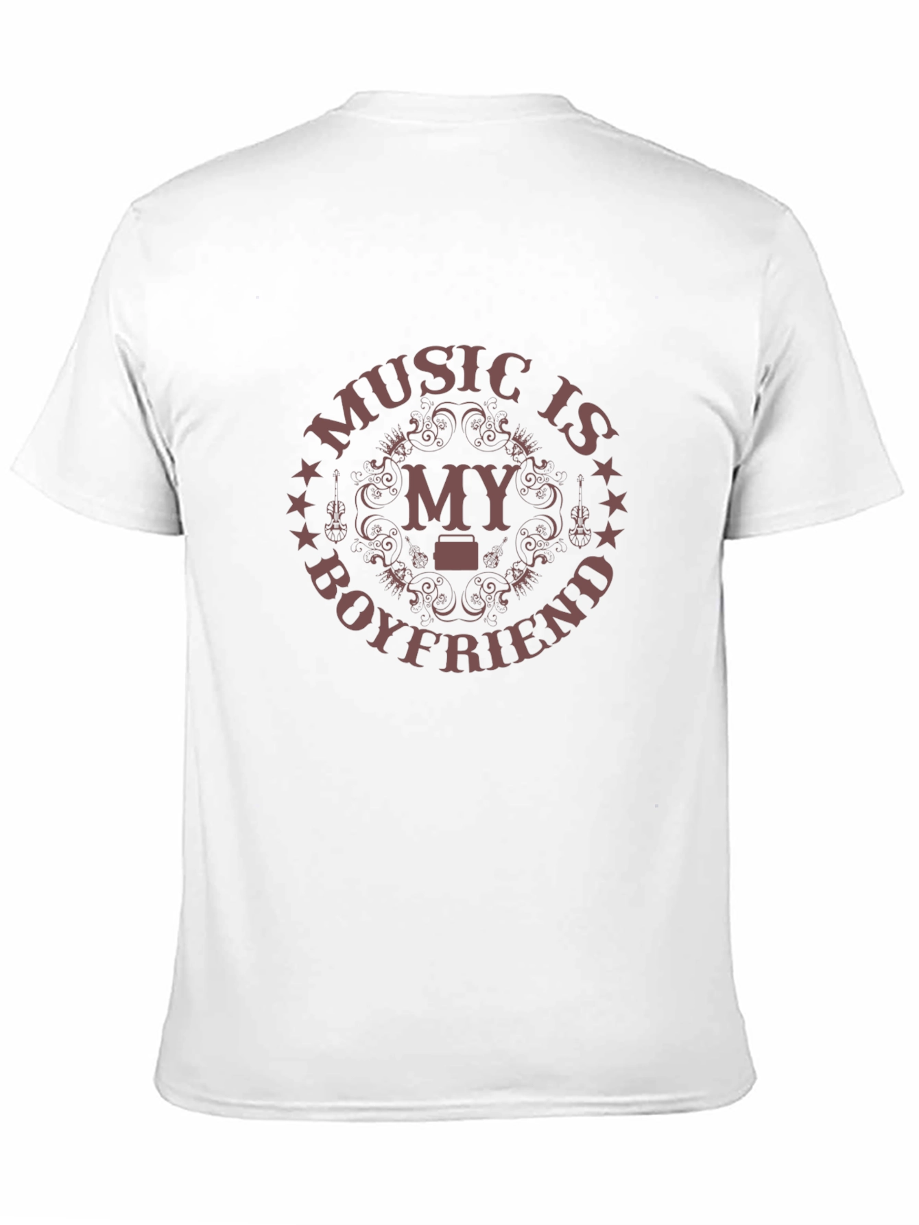 Black Music Is My Boyfriend T-Shirt - Unique Graphic Tee view 11