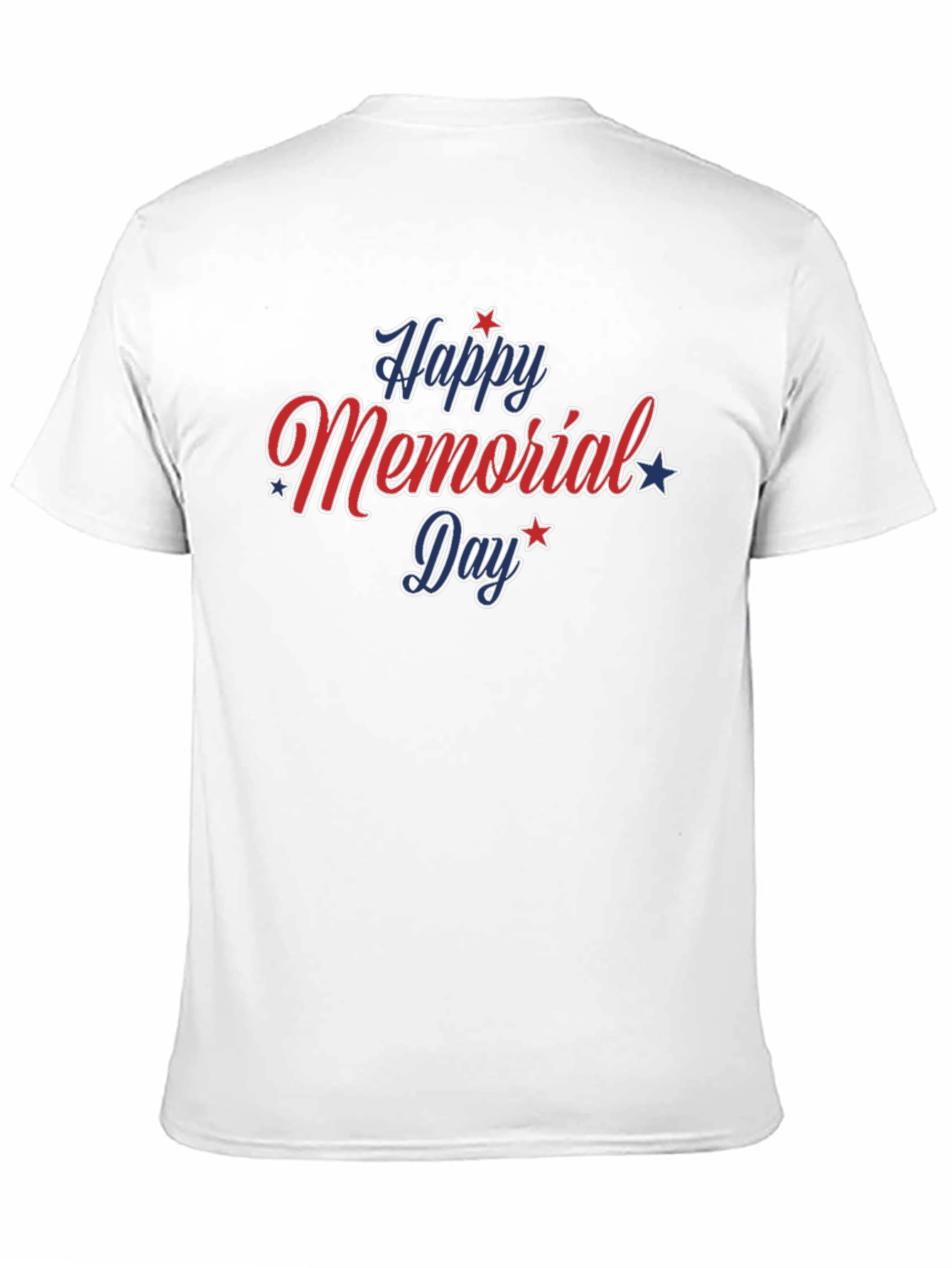 Black Happy Memorial Day Patriotic T-Shirt view 11