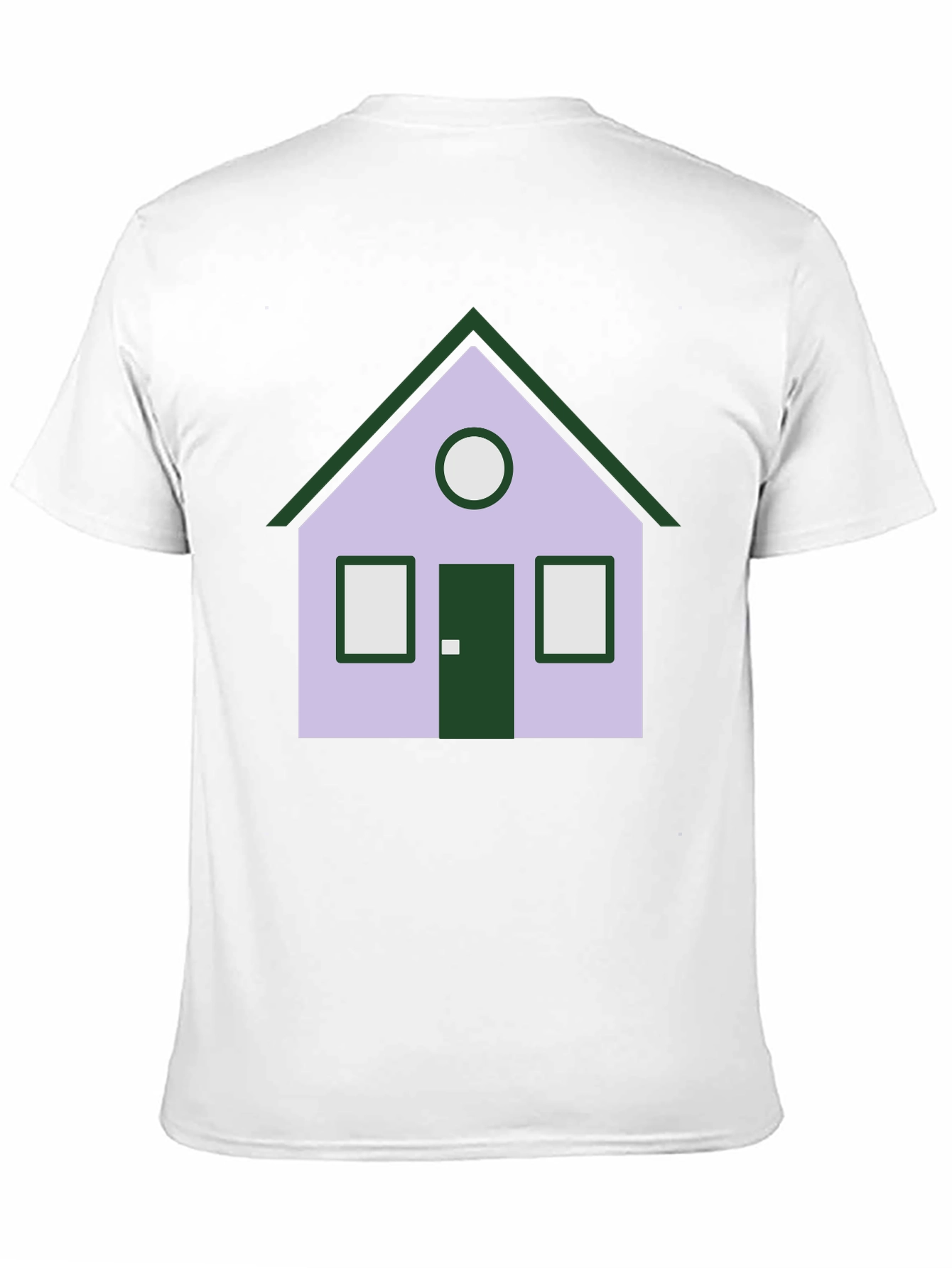 Black House Graphic Tee - Unique Design, Black view 11