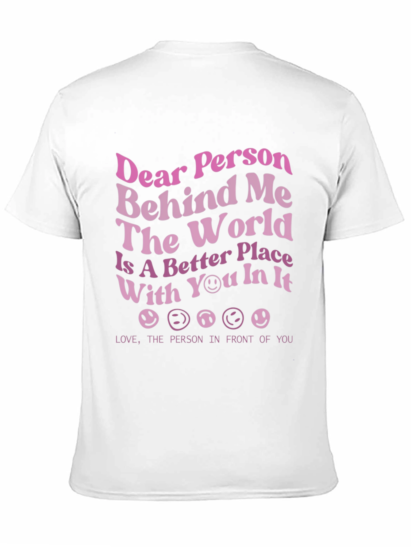 Black Dear Person Graphic Tee - Positive Message T-Shirt view 11
