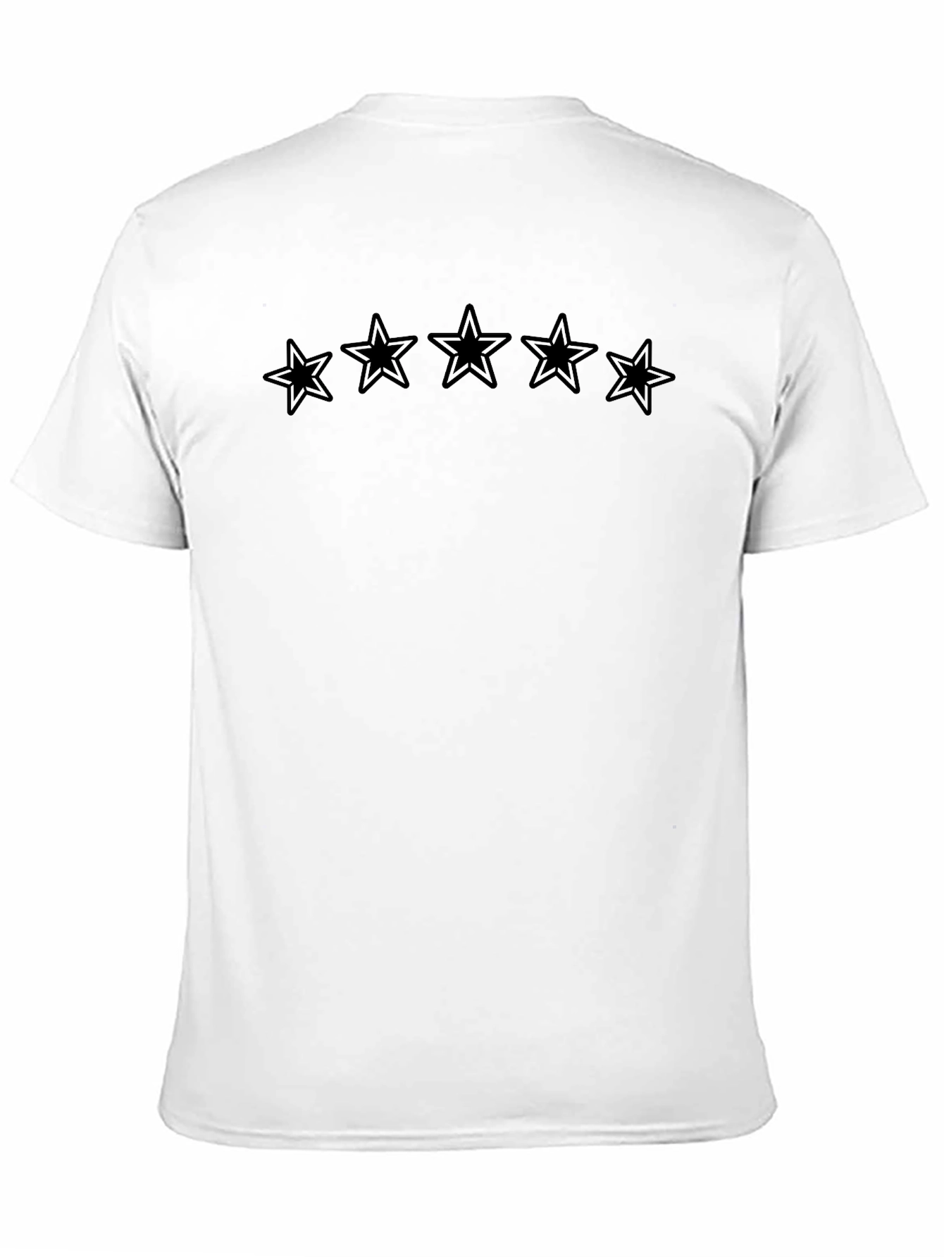 Black Five Star Black Graphic Tee - Men's Modern Fit view 11