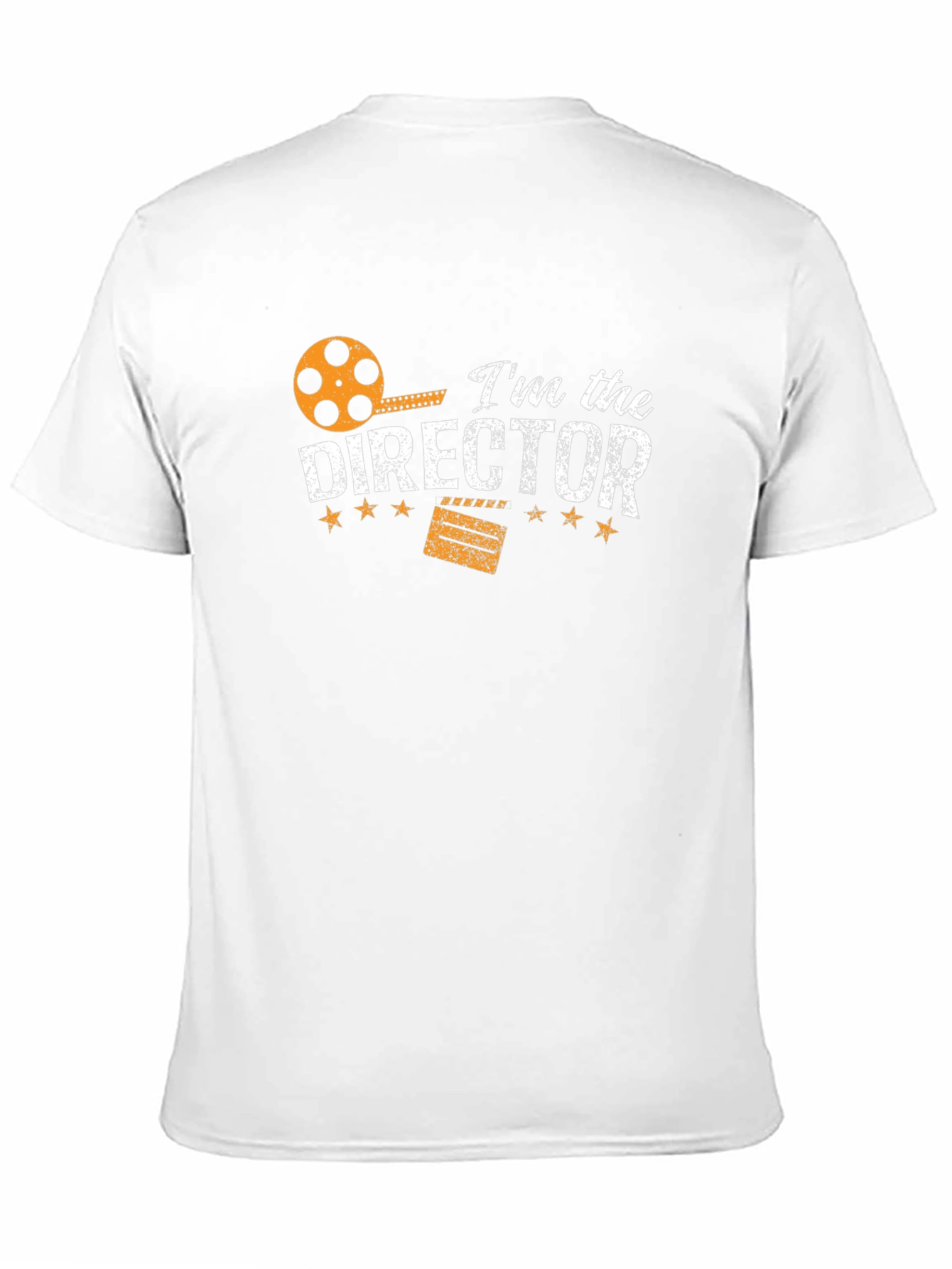 Black I'm The Director Black T-Shirt view 11