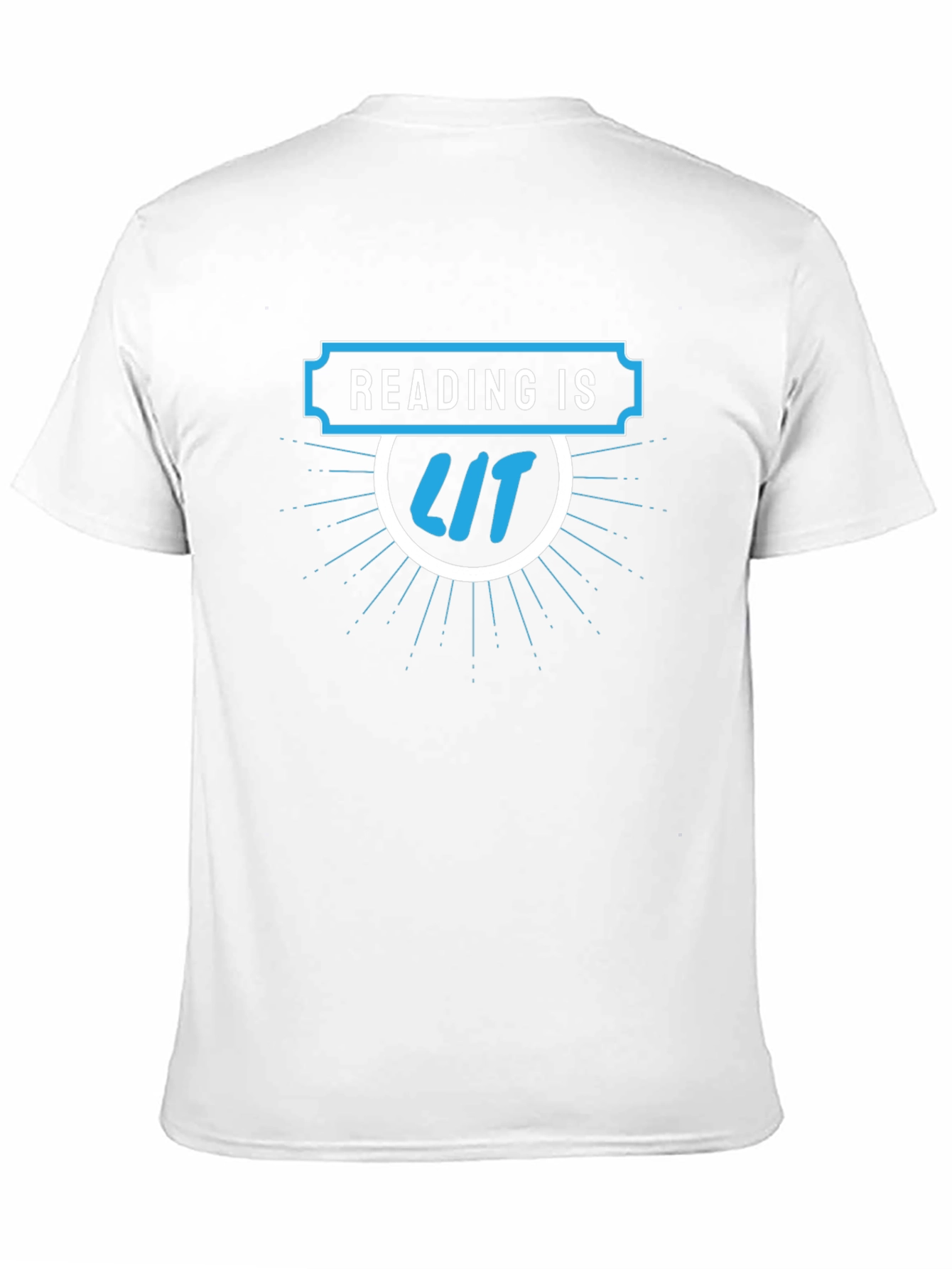 Black Reading is LIT Graphic T-Shirt view 11