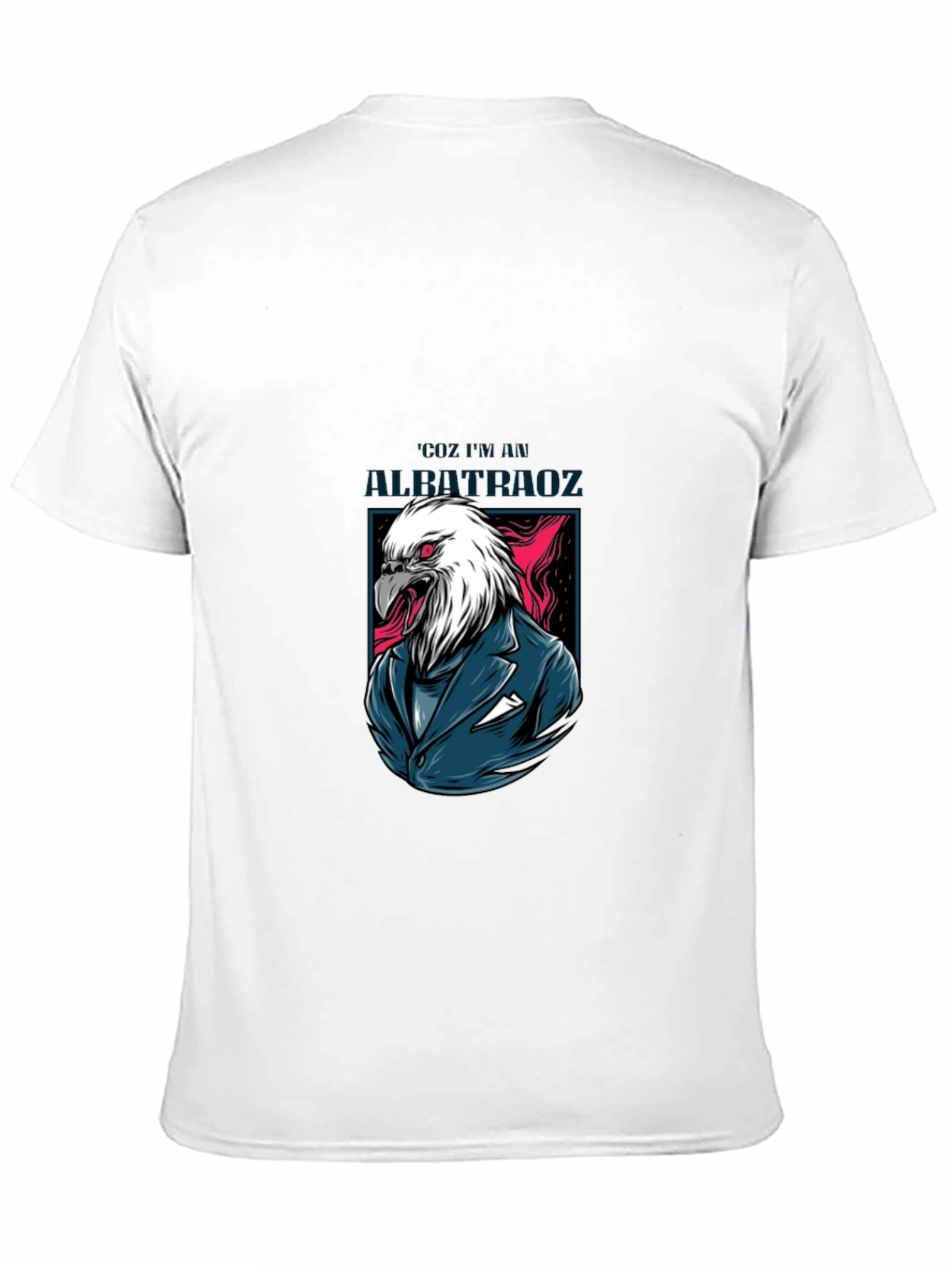 Black Eagle Suit Graphic Print Tee - Cool Menswear view 11