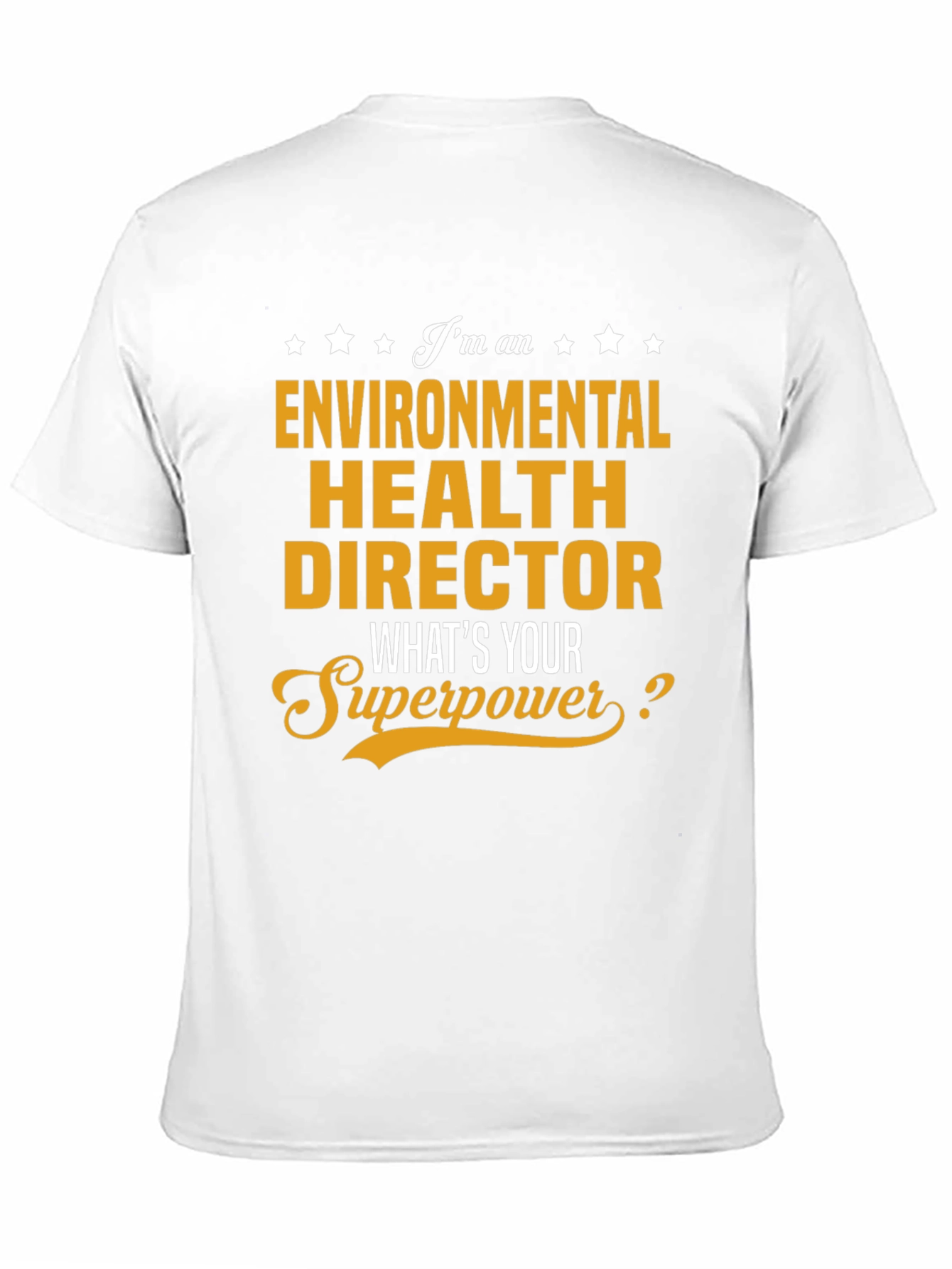 Black Environmental Health Director Superpower T-Shirt view 11