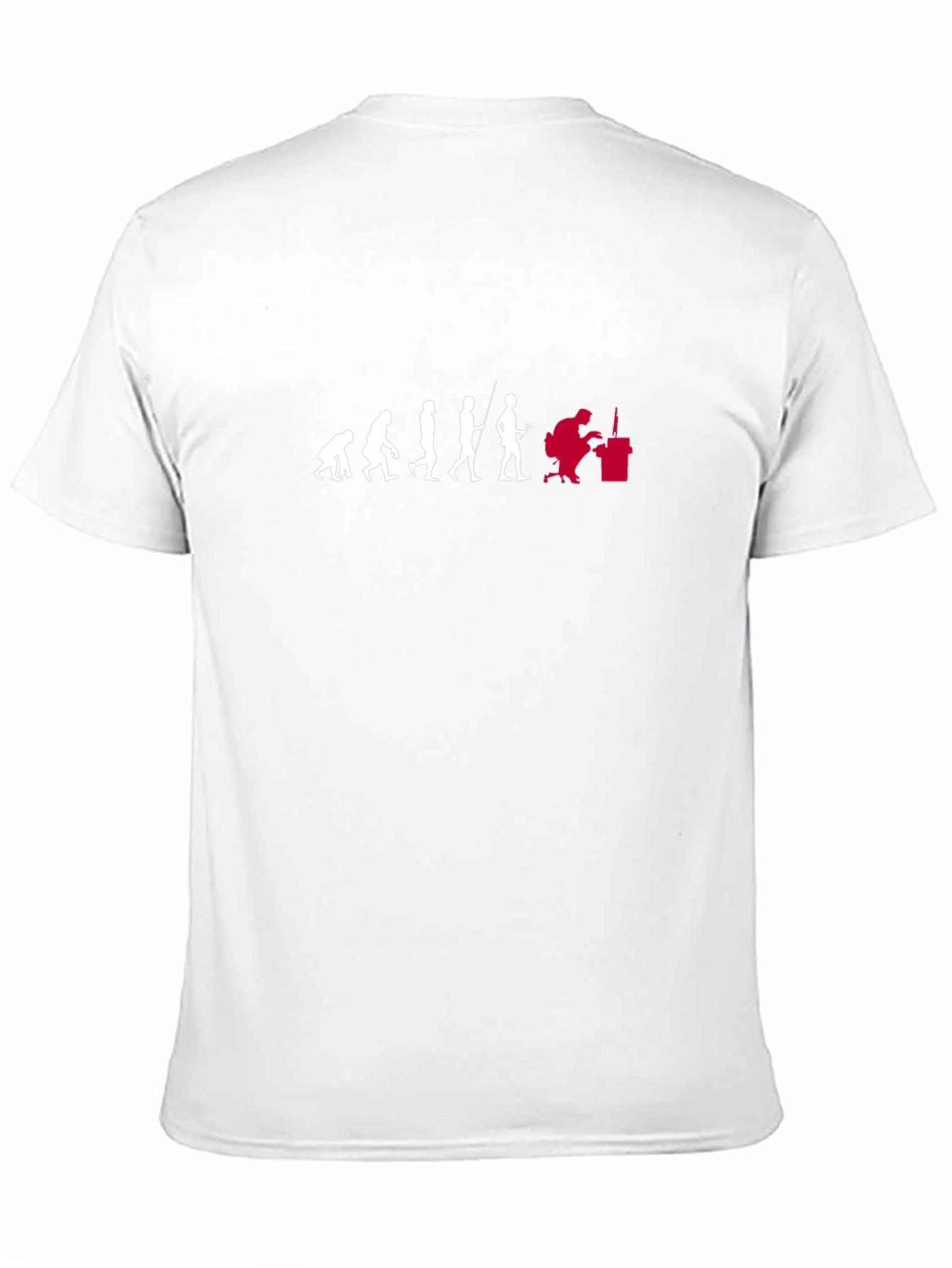 Black Evolution of Blacksmithing Graphic Tee view 11