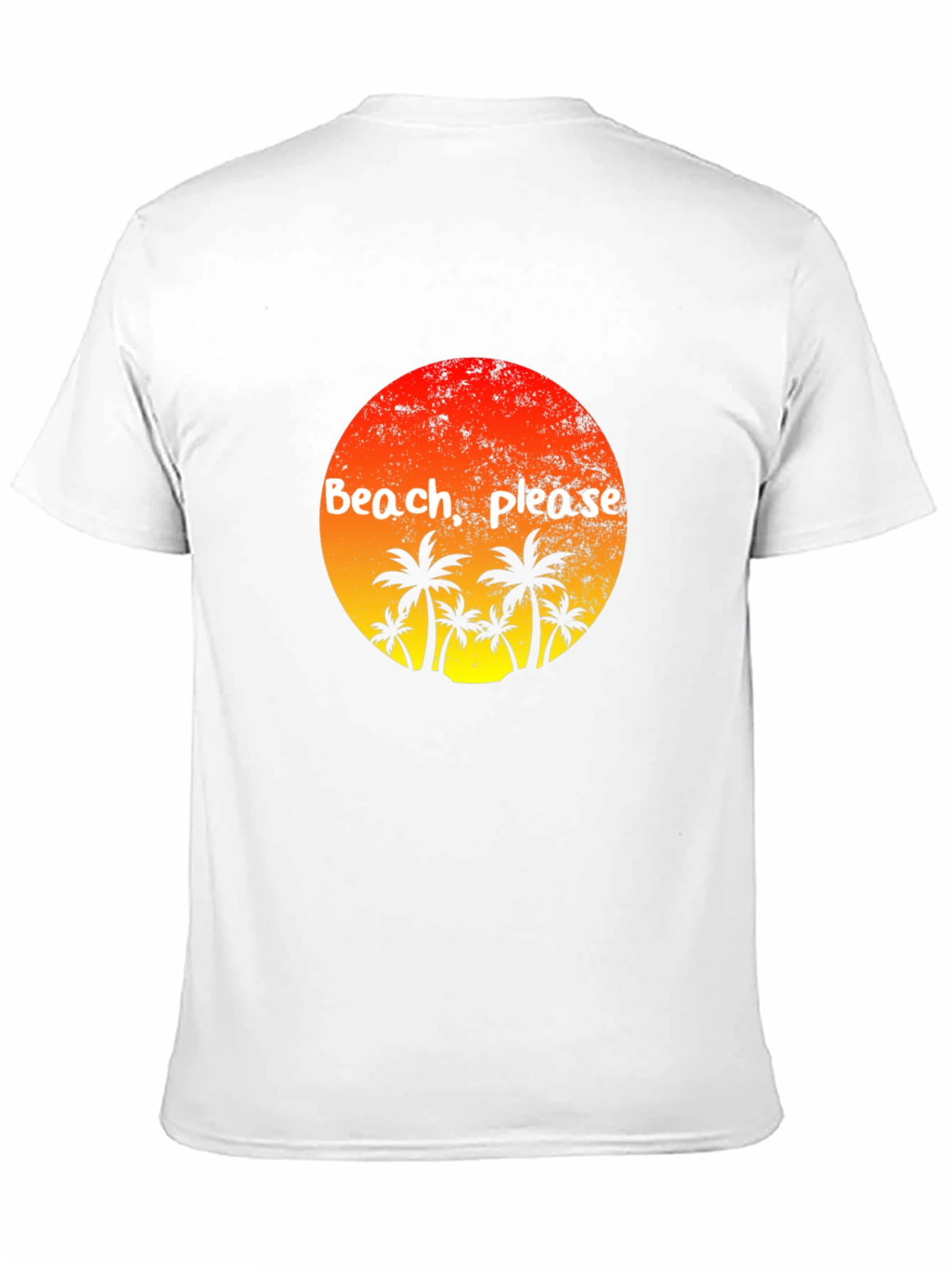 Black Beach Please Palm Tree T-Shirt - Tropical Vibes view 11
