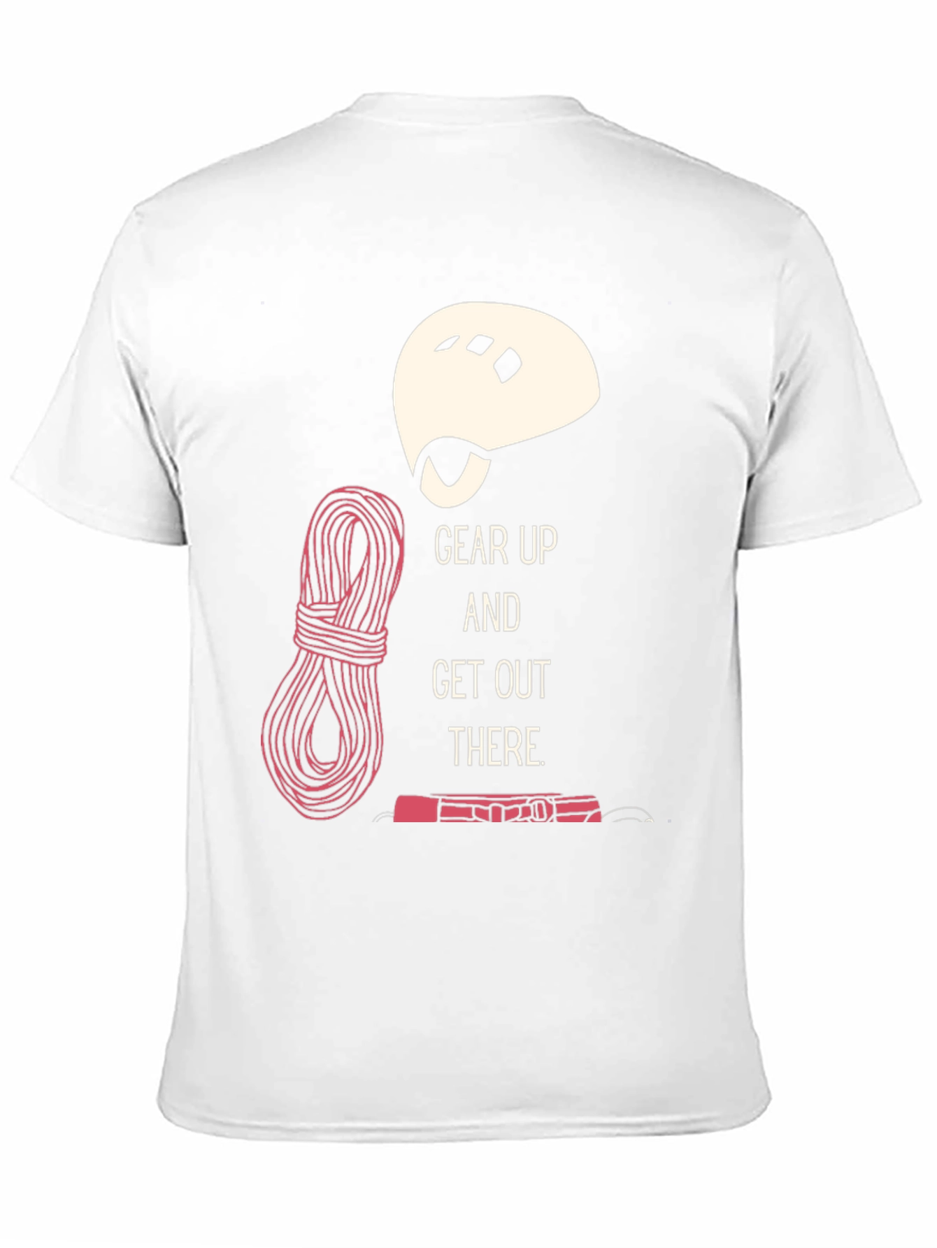 Black Climbing Gear Up T-Shirt Adventure view 11