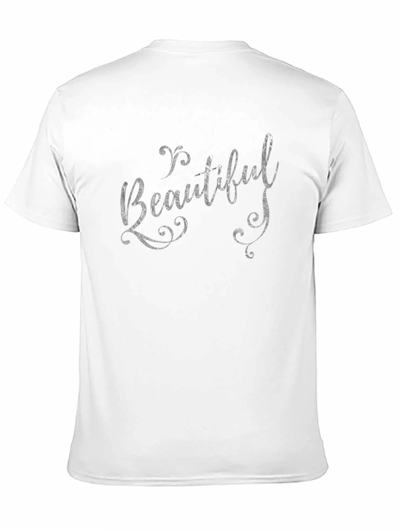 Black Beautiful Graphic Tee - Stylish Black Cotton Shirt view 11