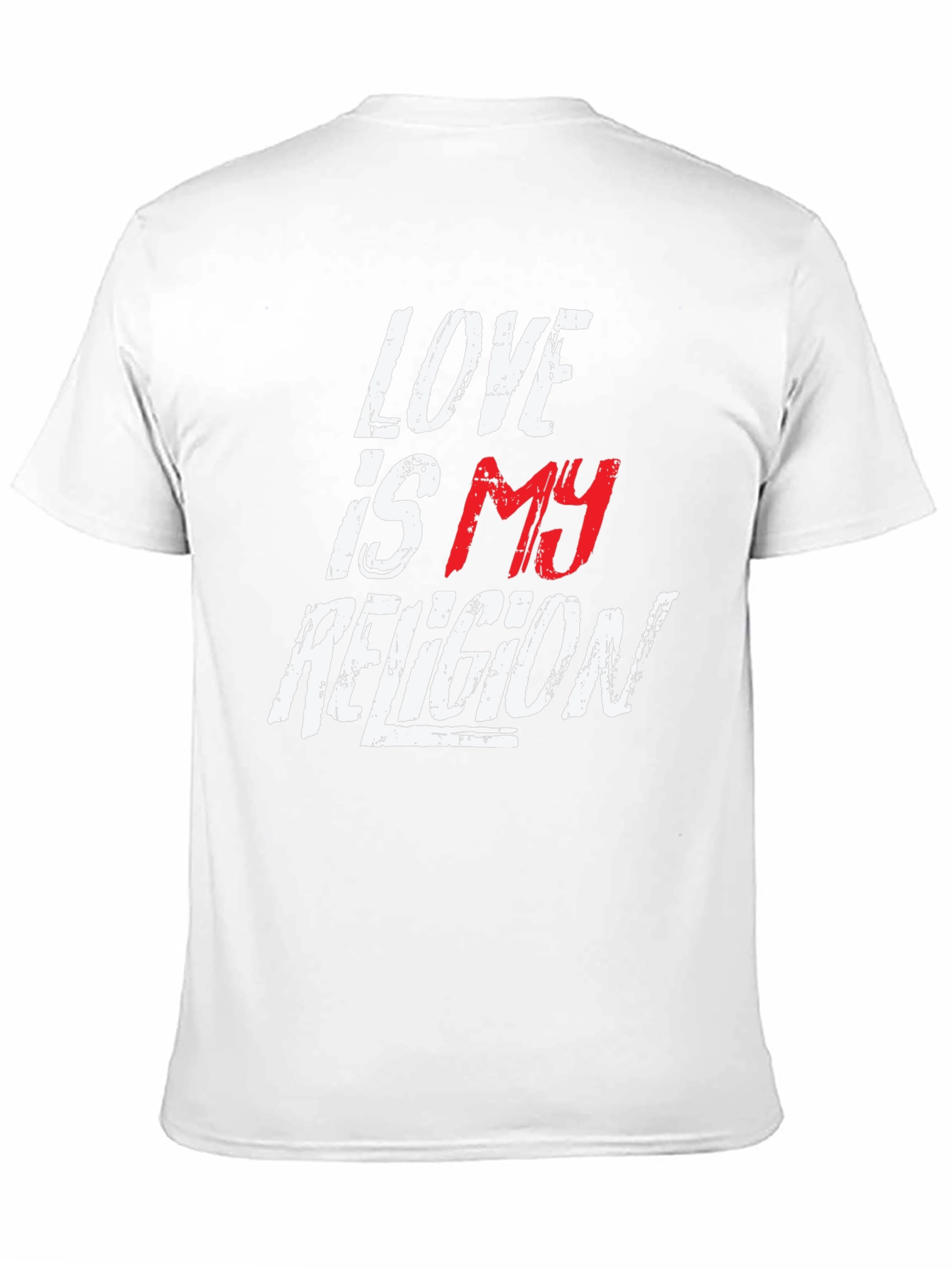 Love is My Religion Graphic Tee - Black - 11