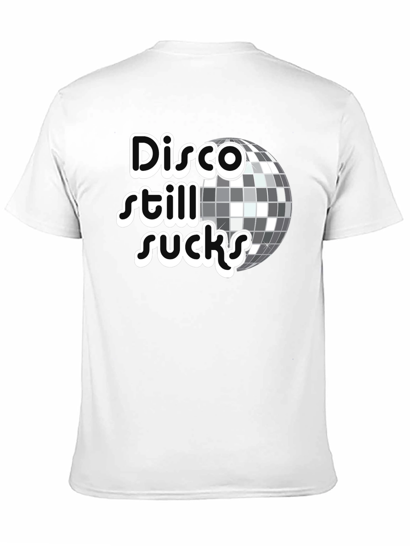 Black Disco Still Sucks Graphic Tee view 11