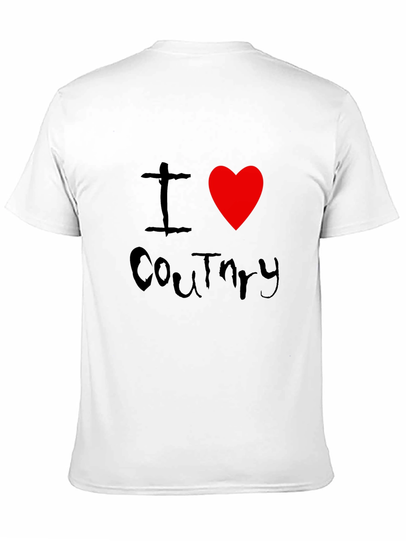 Black I Heart Country T-Shirt - Black view 11