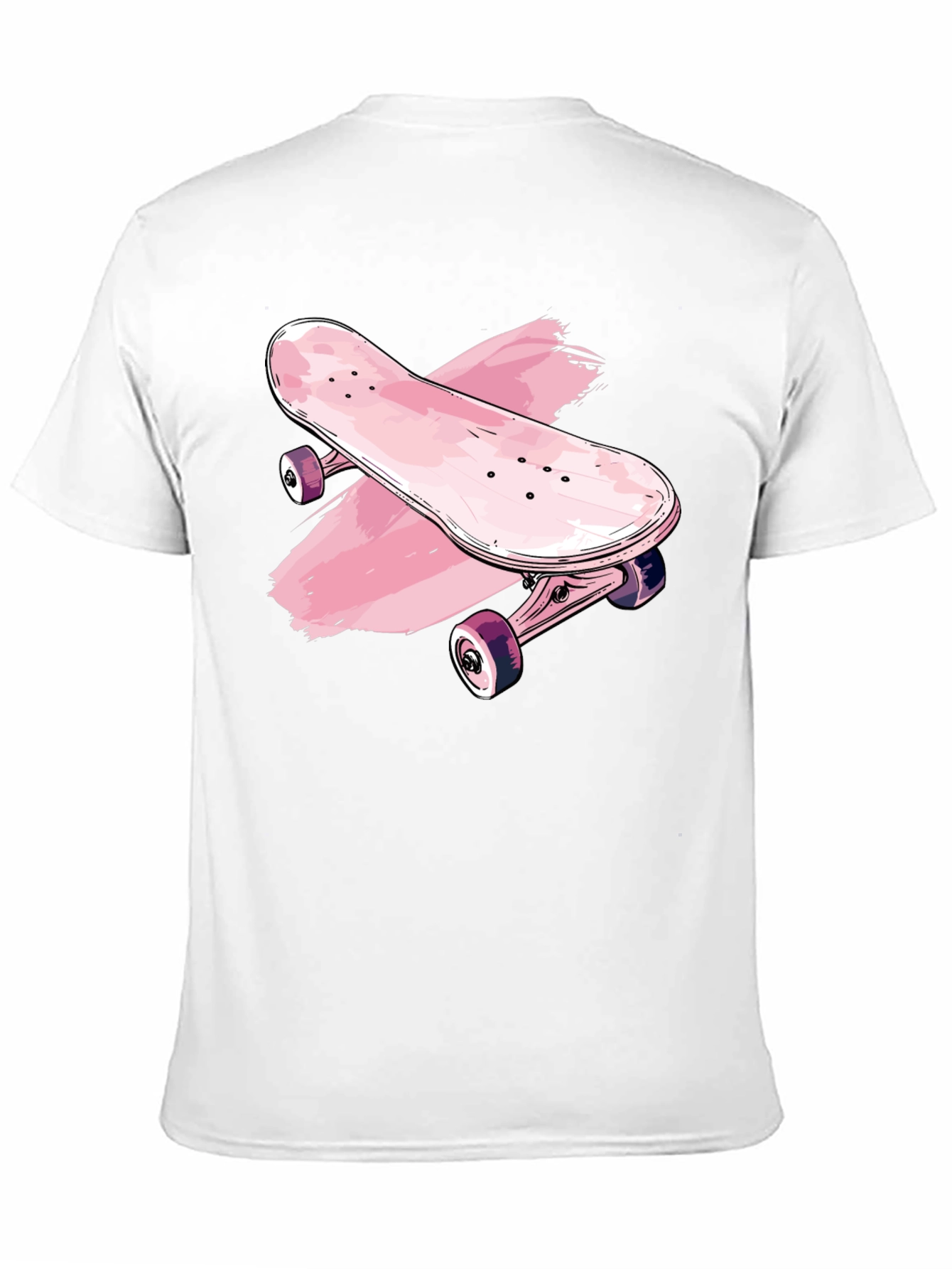 Black Skateboard Graphic Tee - Trendy Black T-Shirt view 11