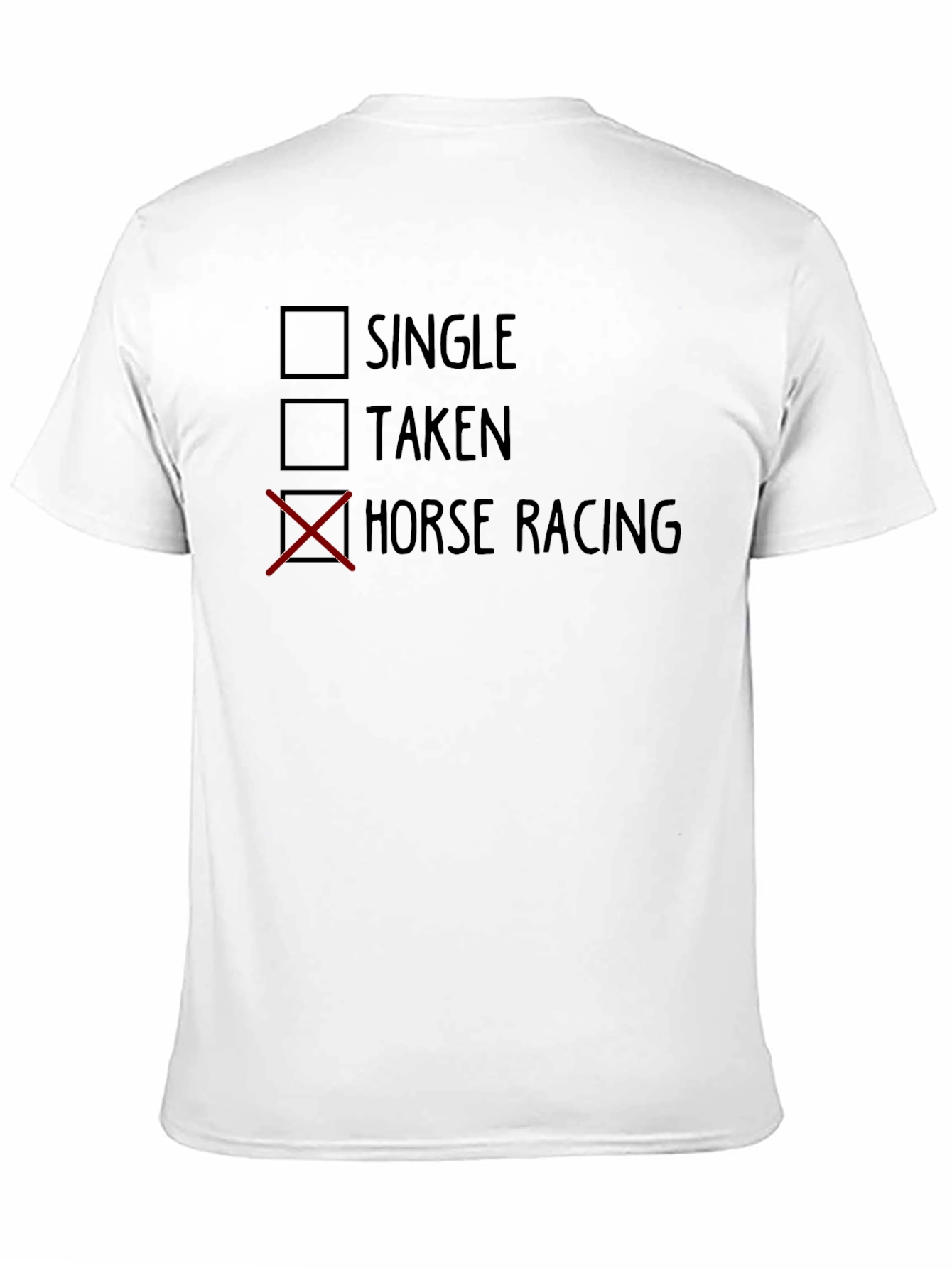 Black Horse Racing Choice T-Shirt view 11