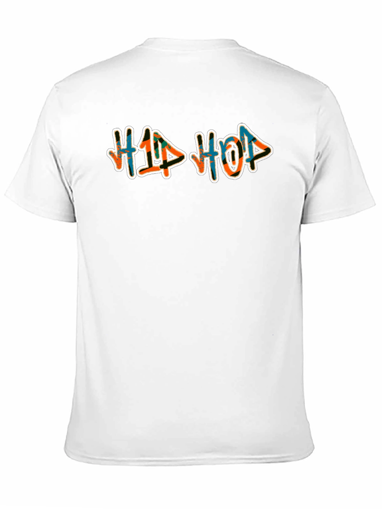 Black Hip Hop Graphic Tee - Cool Casual Style view 11