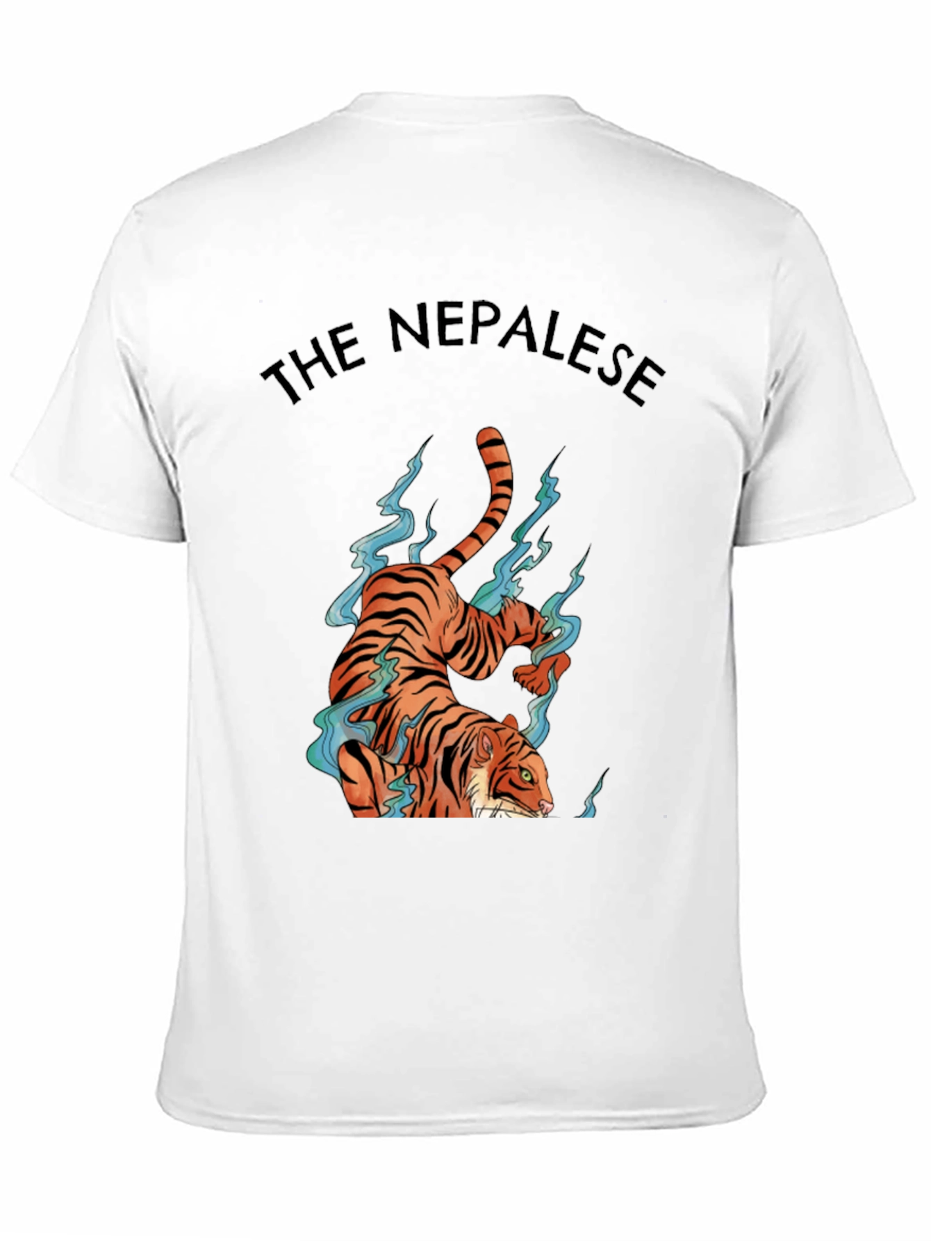 Black The Nepalese Tiger Graphic Tee view 11