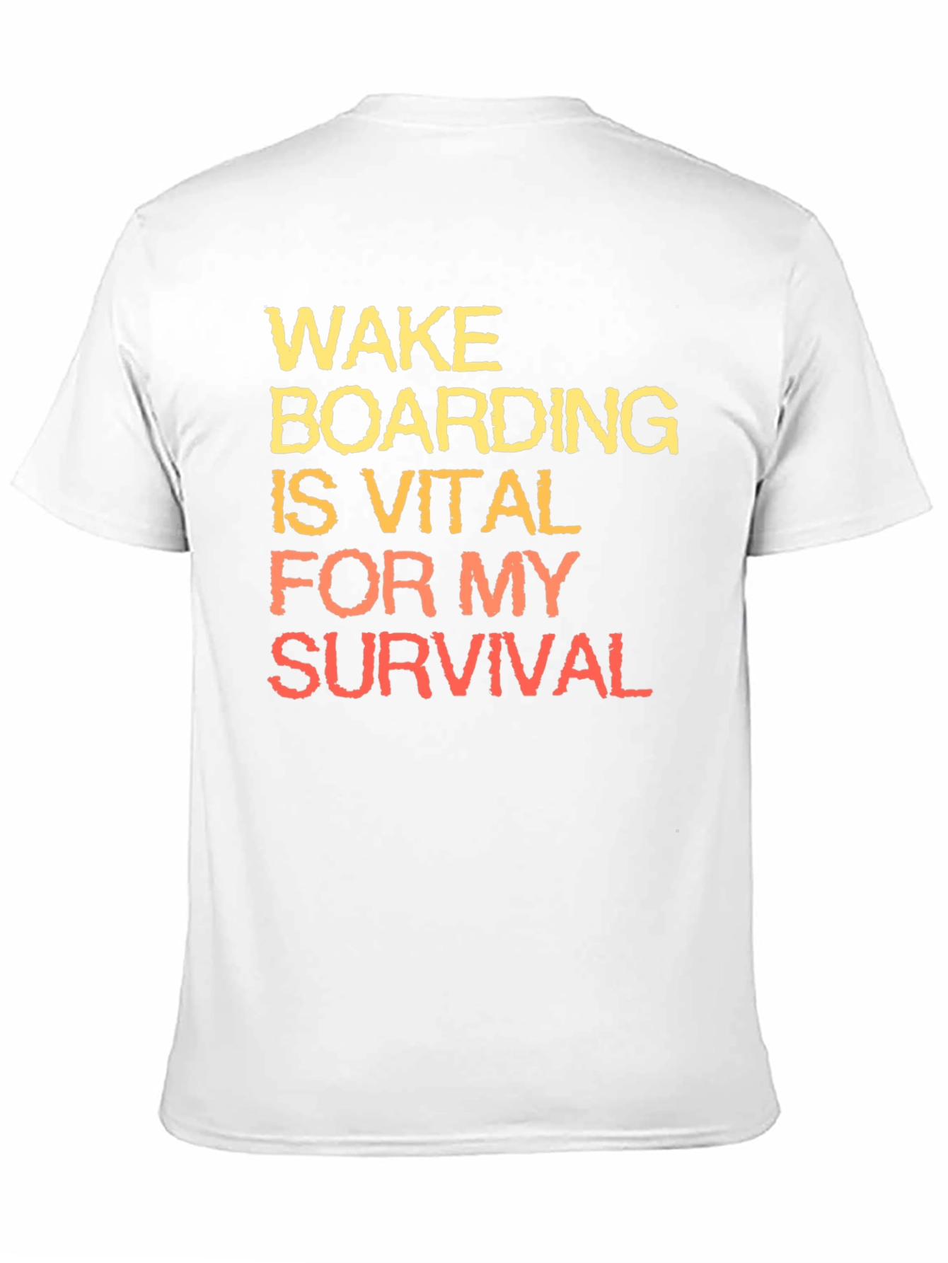 Black Wakeboarding is Vital T-Shirt view 11