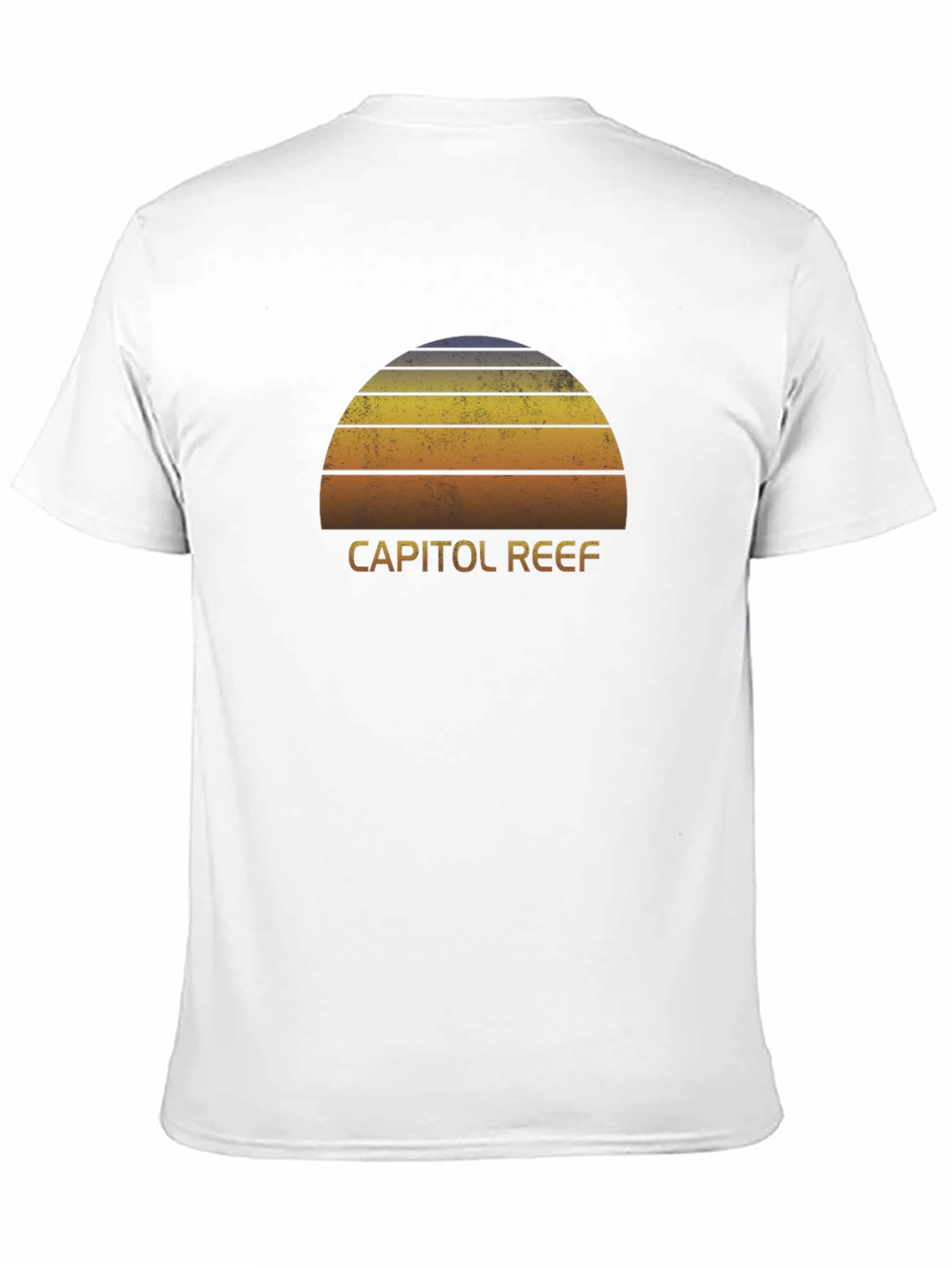 Black Capitol Reef Sunset Graphic Tee - Vintage Style view 11