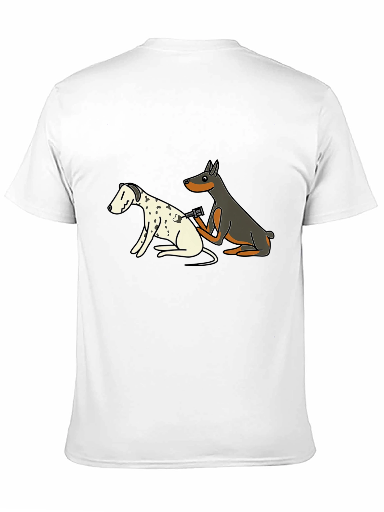 Black Dog Tattoo Artist Graphic T-Shirt view 11