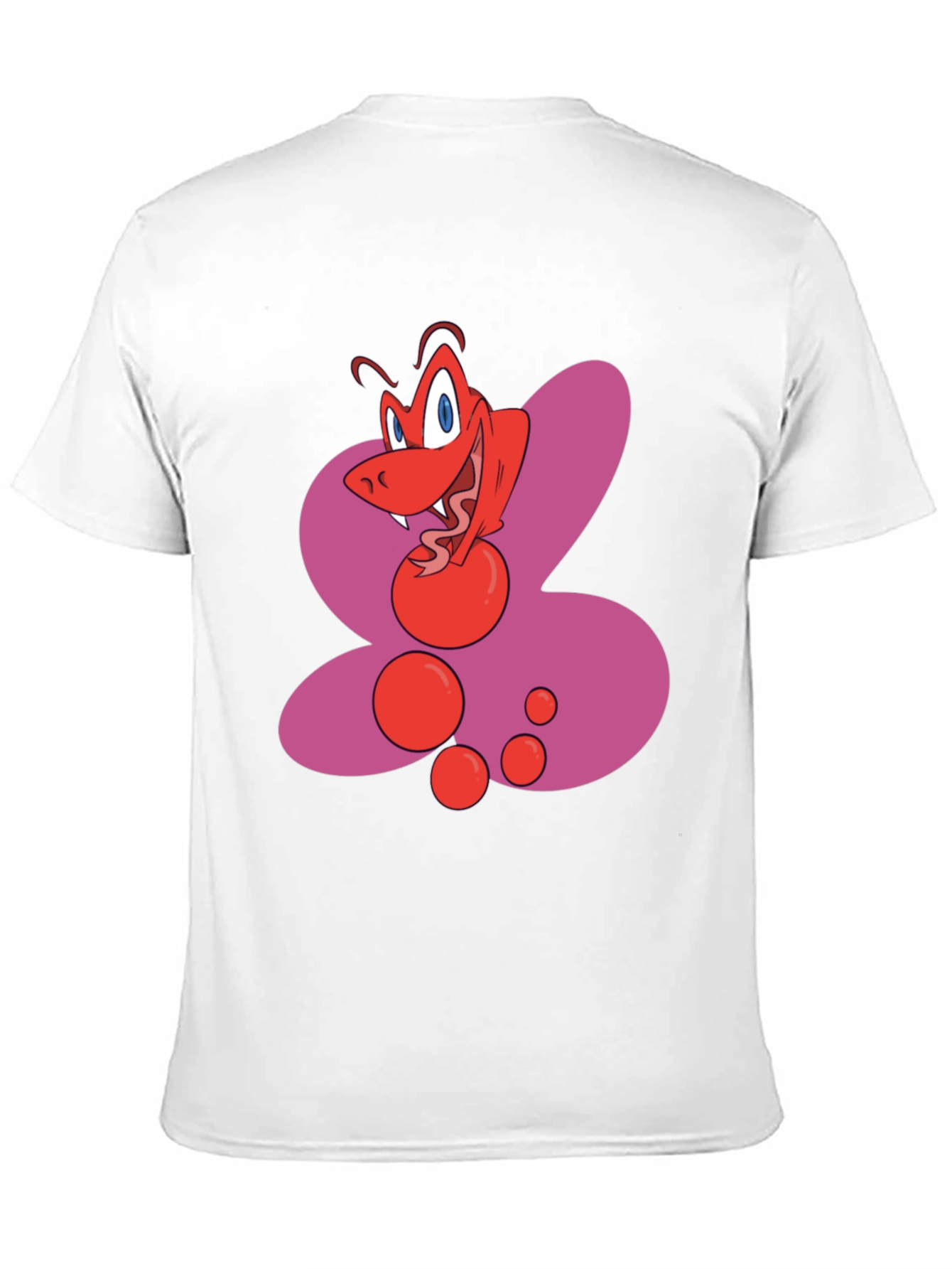 Black Cartoon Ant Graphic Black T-Shirt view 11