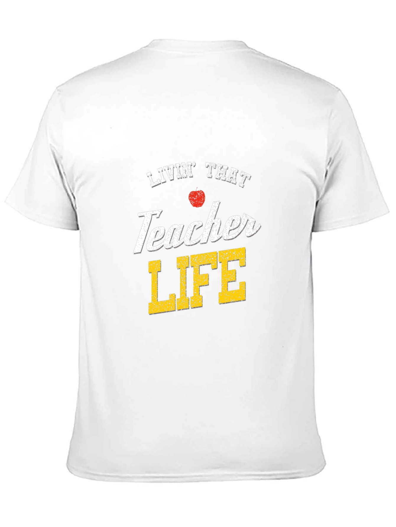 Black Livin' That Teacher Life T-Shirt view 11