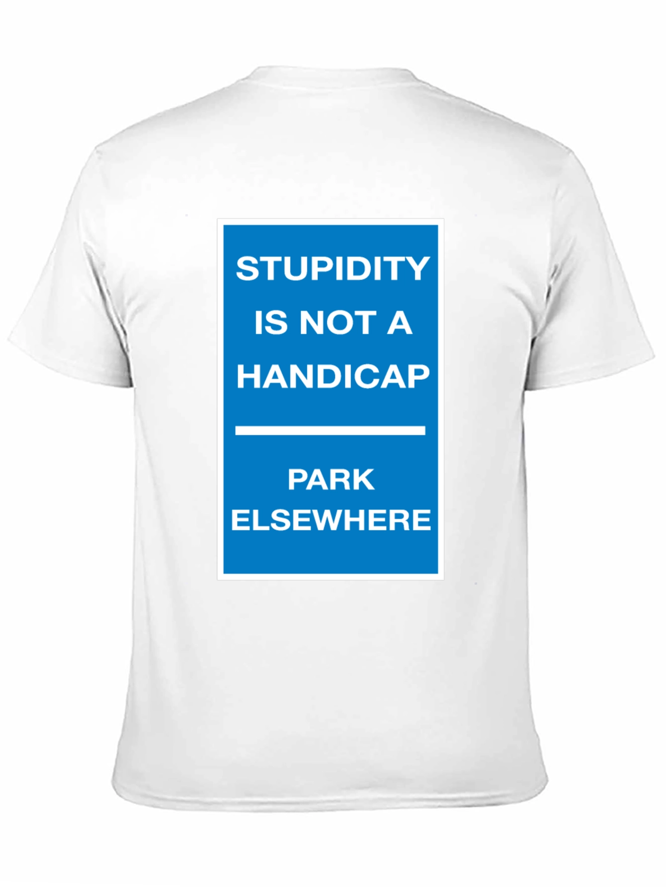 Black Stupidity Is Not a Handicap Graphic Tee view 11