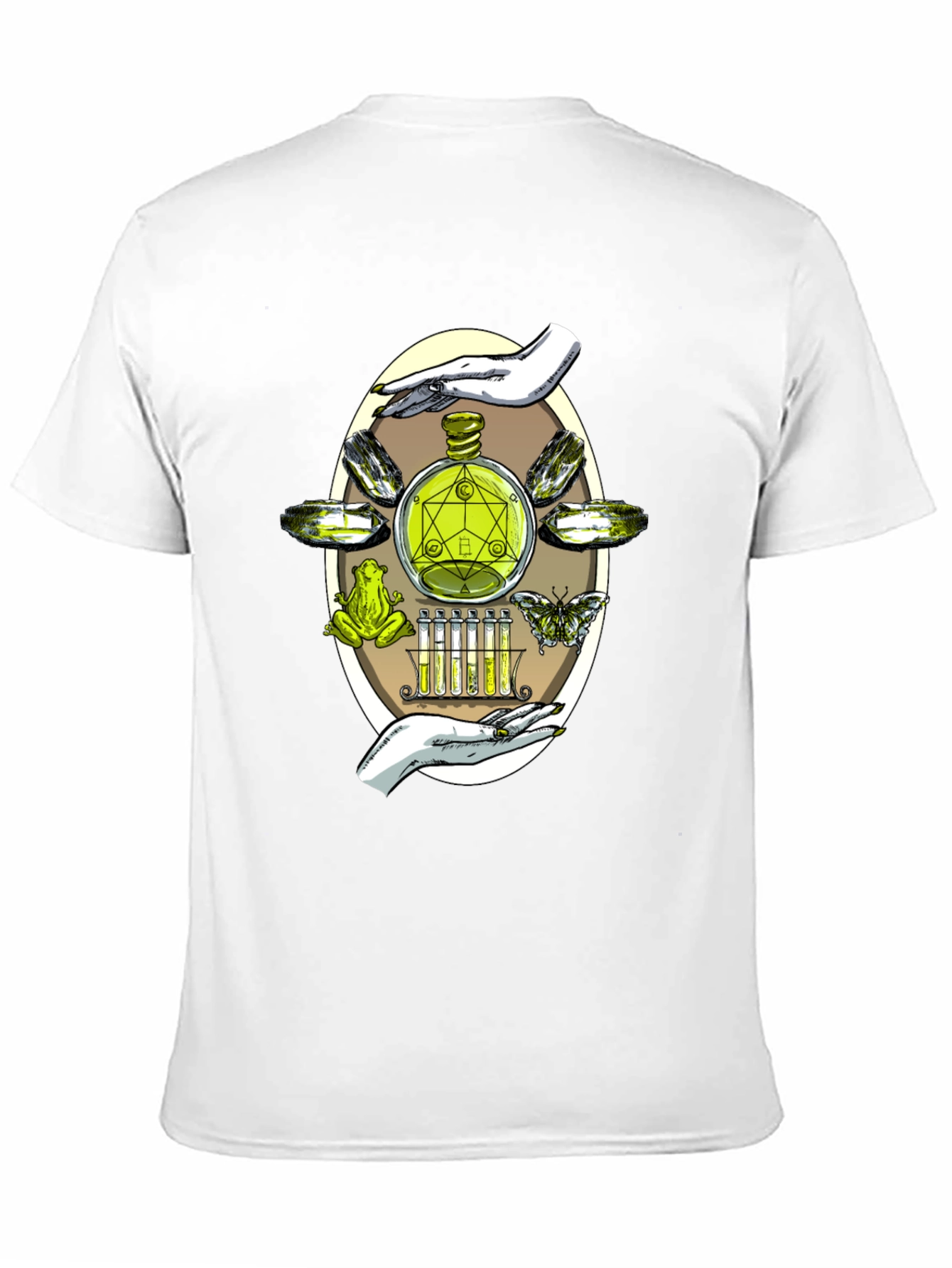 Black Alchemy Graphic T-Shirt - Science & Magic Tee view 11