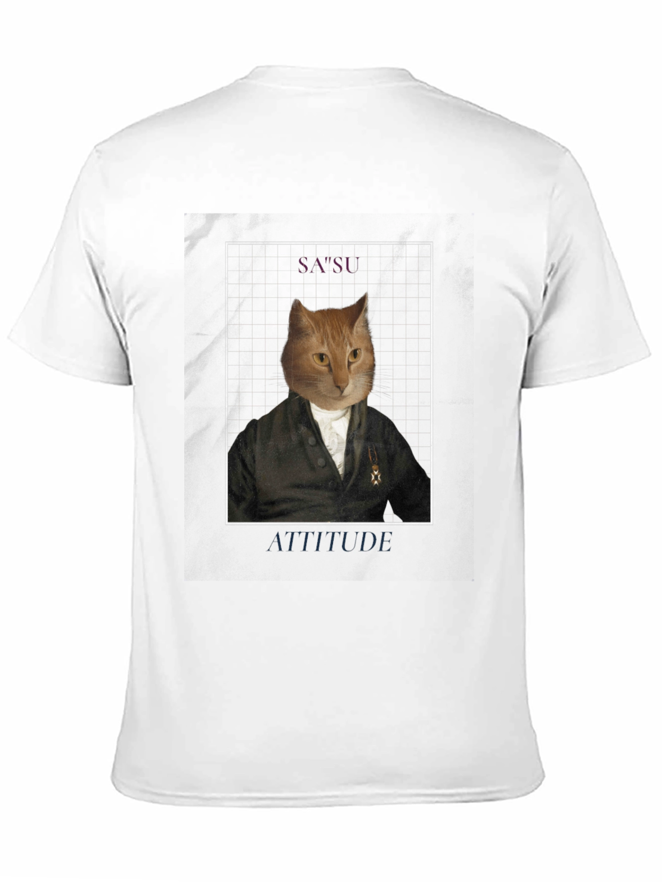 Black Satsu Attitude Cat T-Shirt view 11