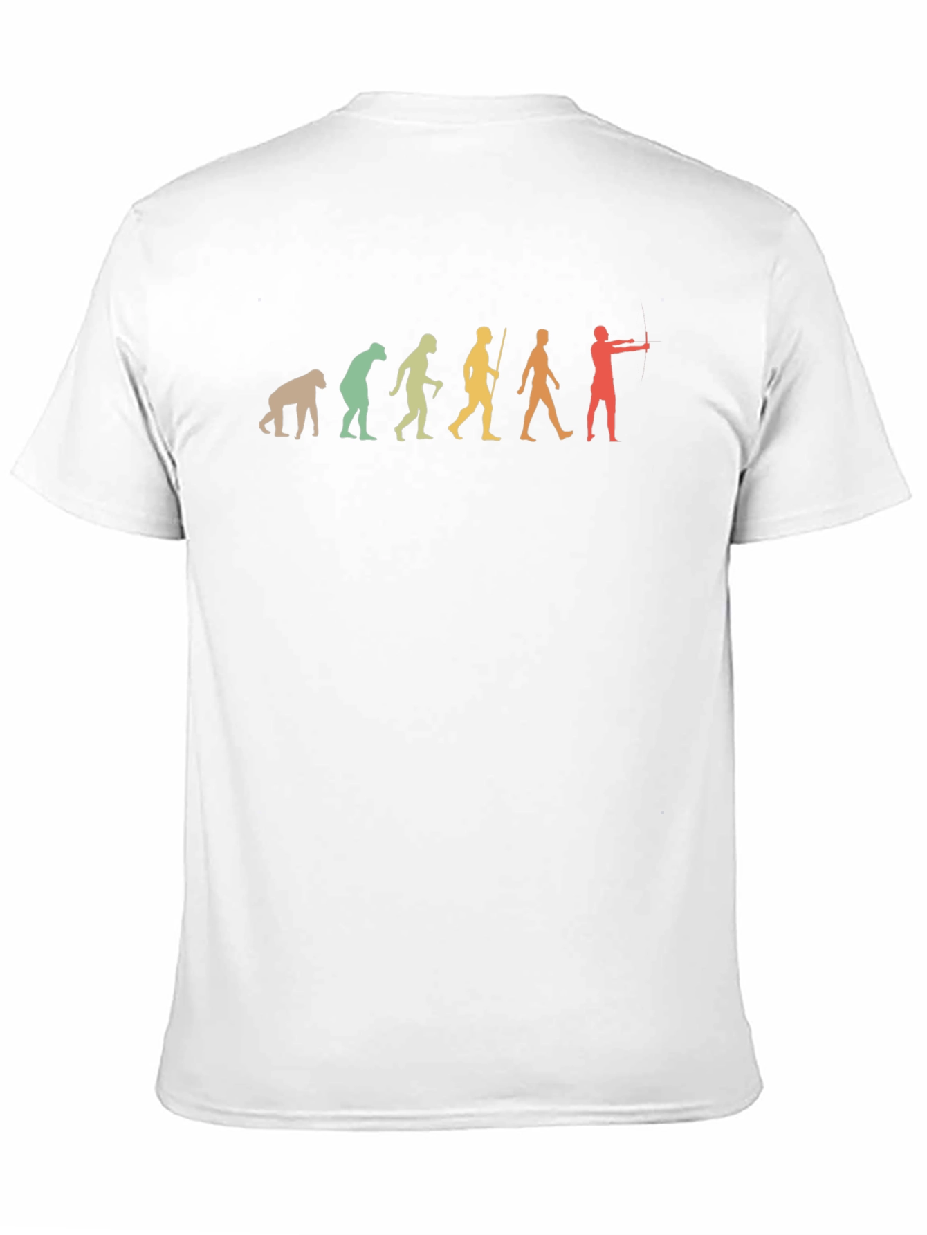 Black Evolution of Archery T-Shirt - Fun & Unique Design view 11