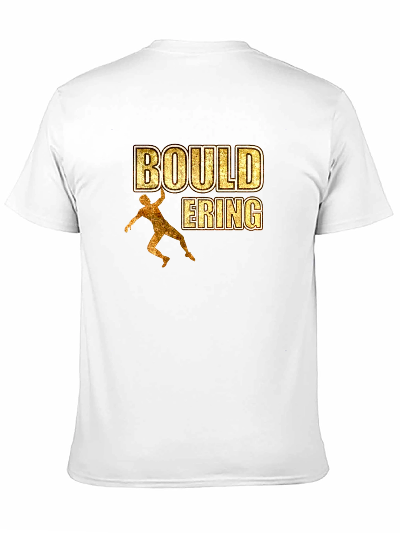 Black Bouldering T-Shirt - Rock Climbing Design view 11