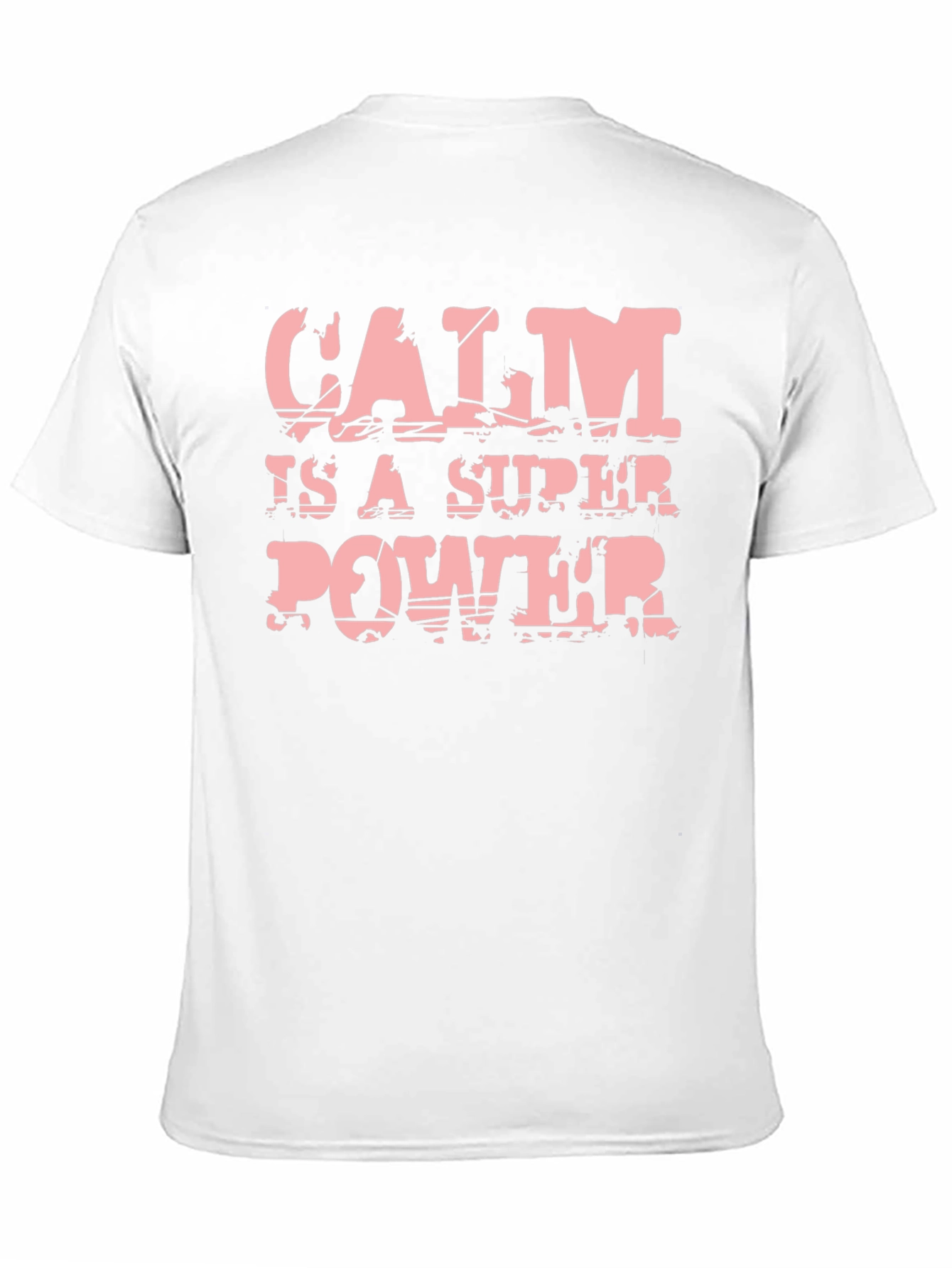 Black Calm is a Super Power T-Shirt view 11