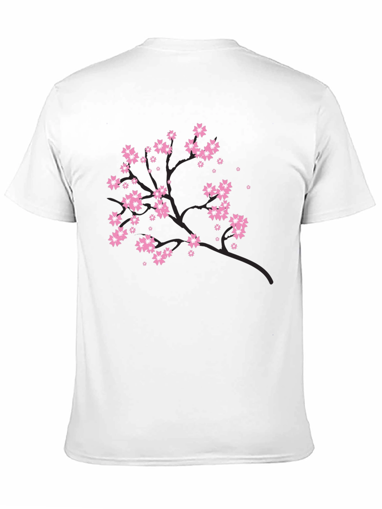 Black Blossom Tree Graphic Tee - Black view 11