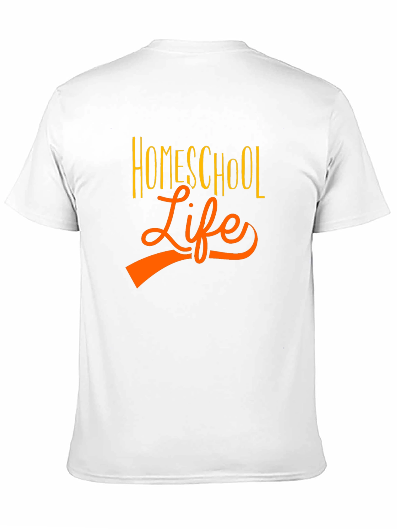 Black Homeschool Life T-Shirt - Black Casual Tee view 11