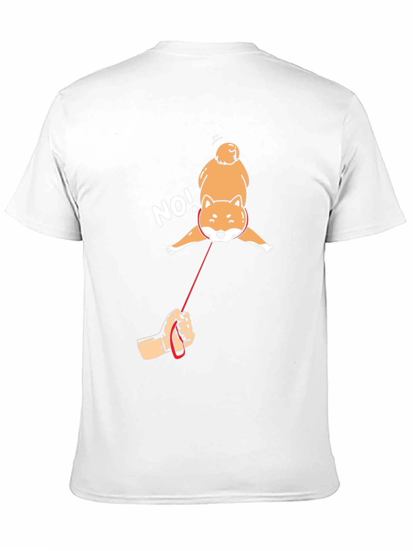 Black Stubborn Shiba Inu T-Shirt - Funny Dog Design view 11