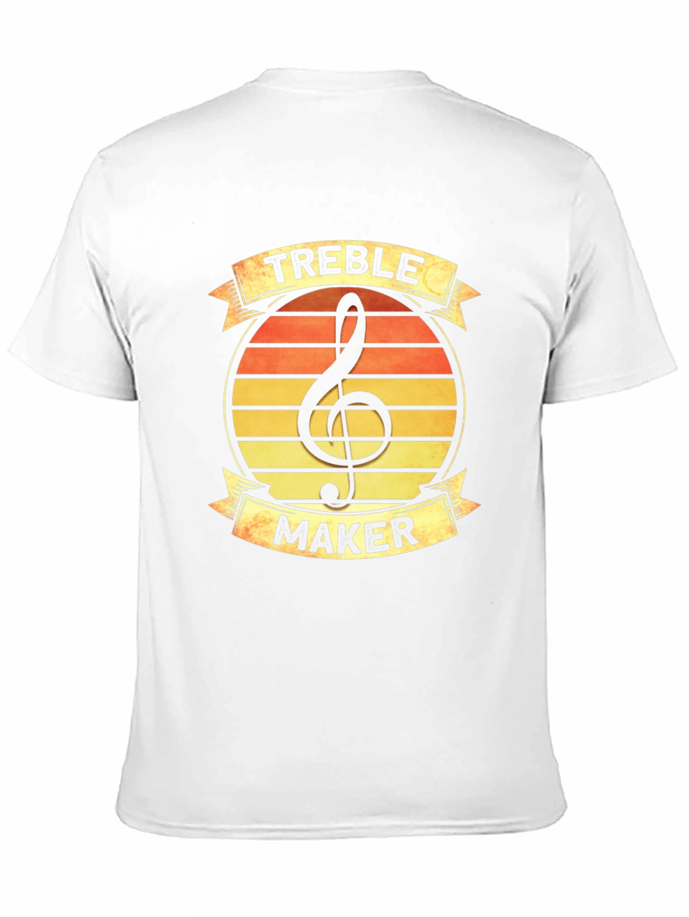 Black Treble Maker T-Shirt - Music Lover Apparel view 11