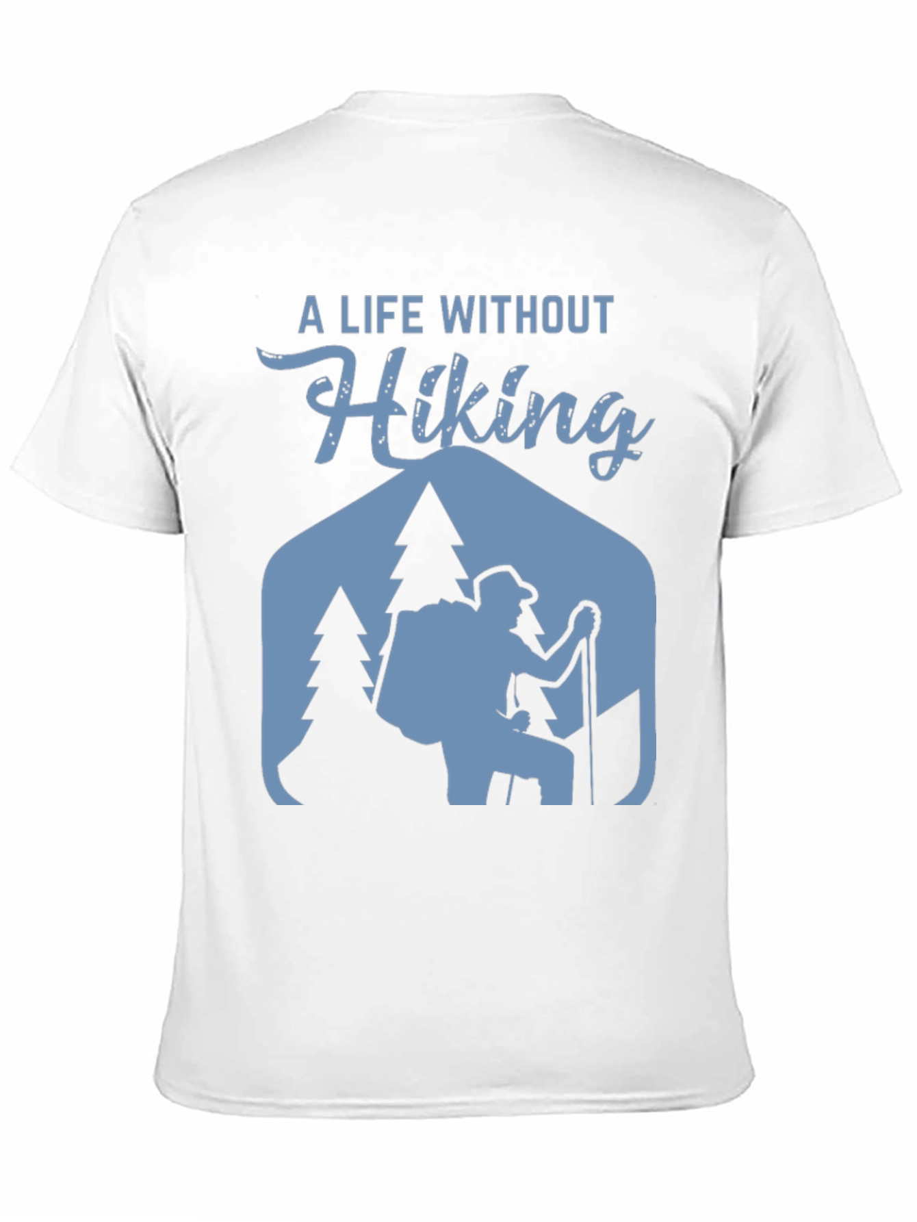 Black Hiking Life T-Shirt - Outdoor Adventure Tee view 11