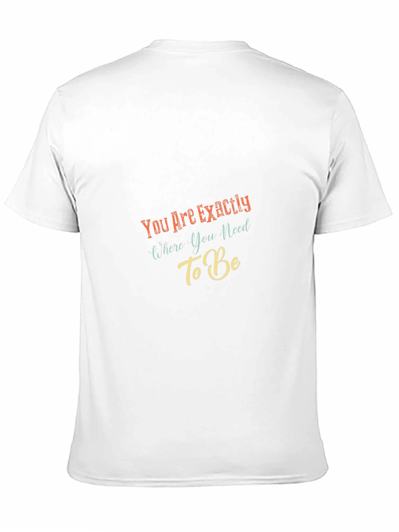 Black Inspirational Message Black T-Shirt view 11