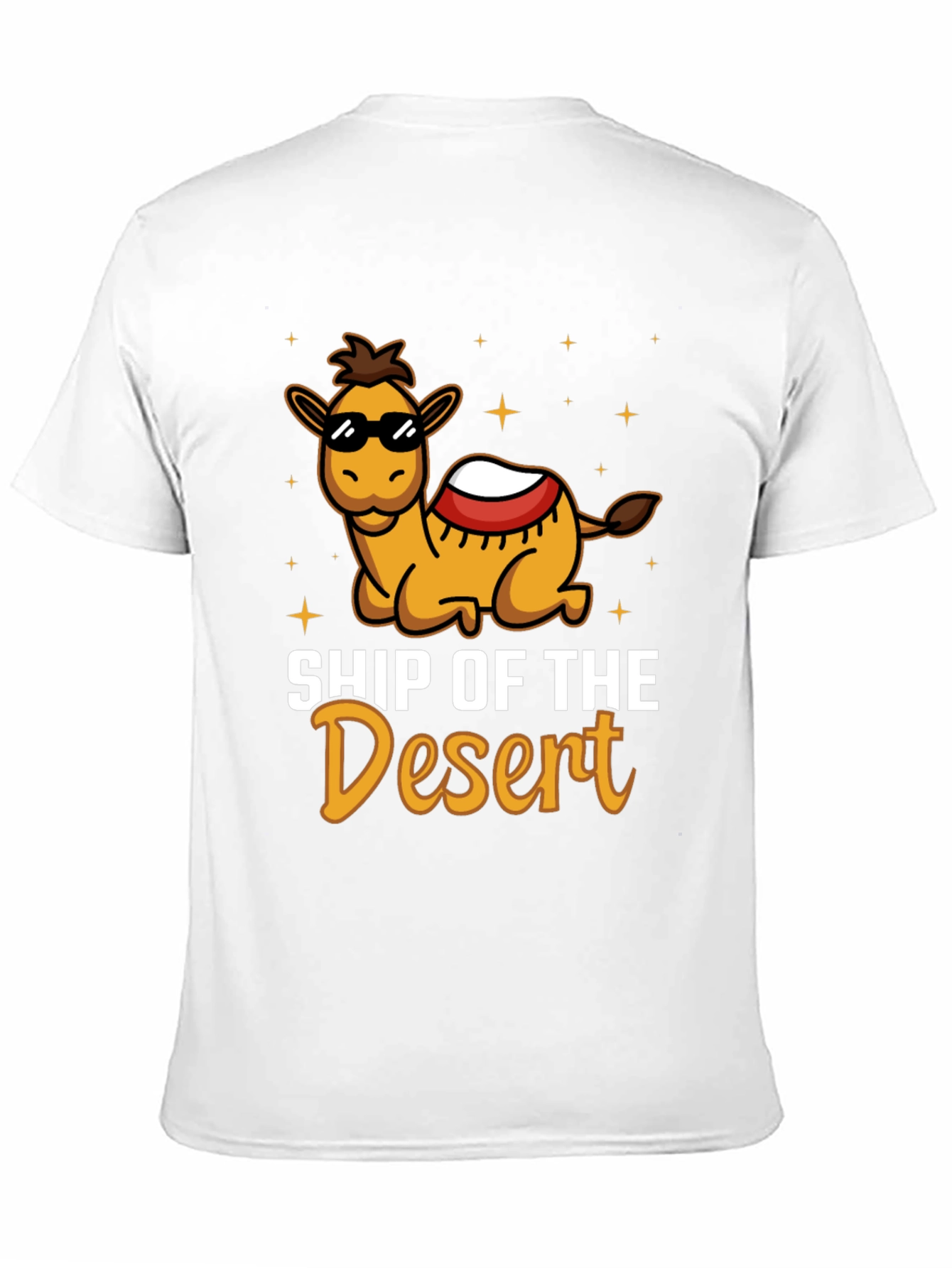 Black Cool Camel "Ship of the Desert" Graphic Tee view 11