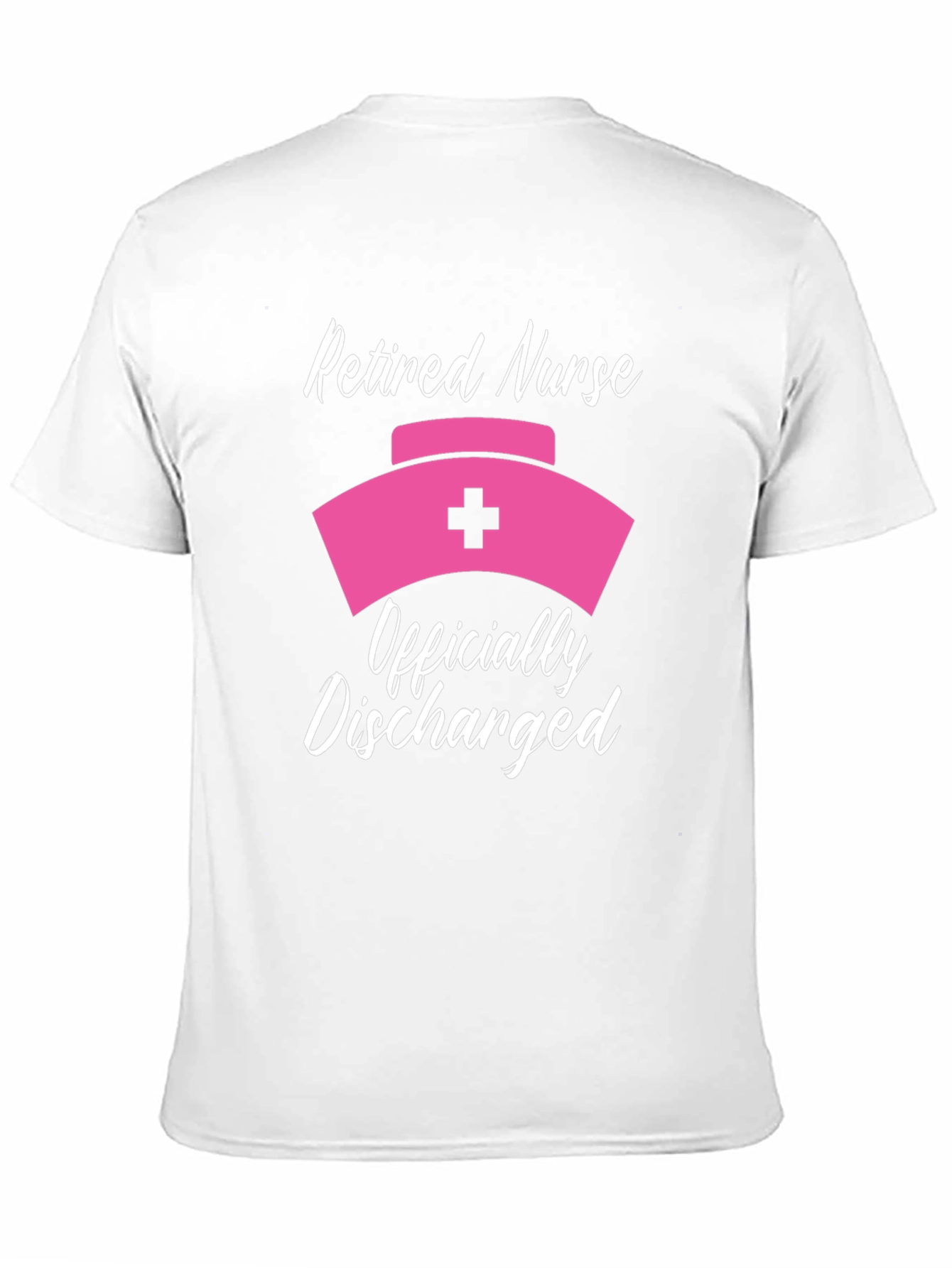 Black Retired Nurse Officially Discharged T-Shirt view 11