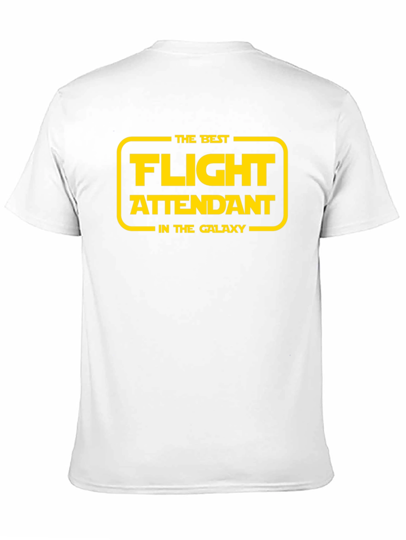 Black Best Flight Attendant Galaxy T-Shirt view 11