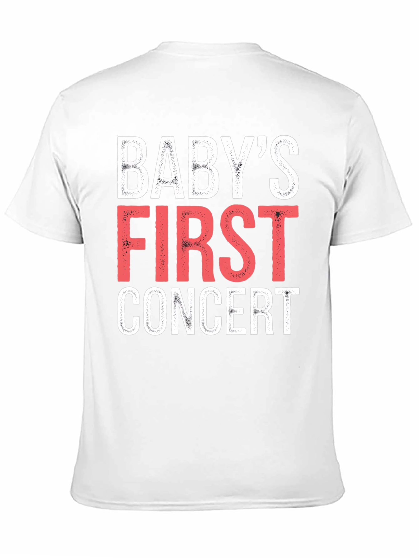 Black Baby's First Concert Black T-Shirt view 11