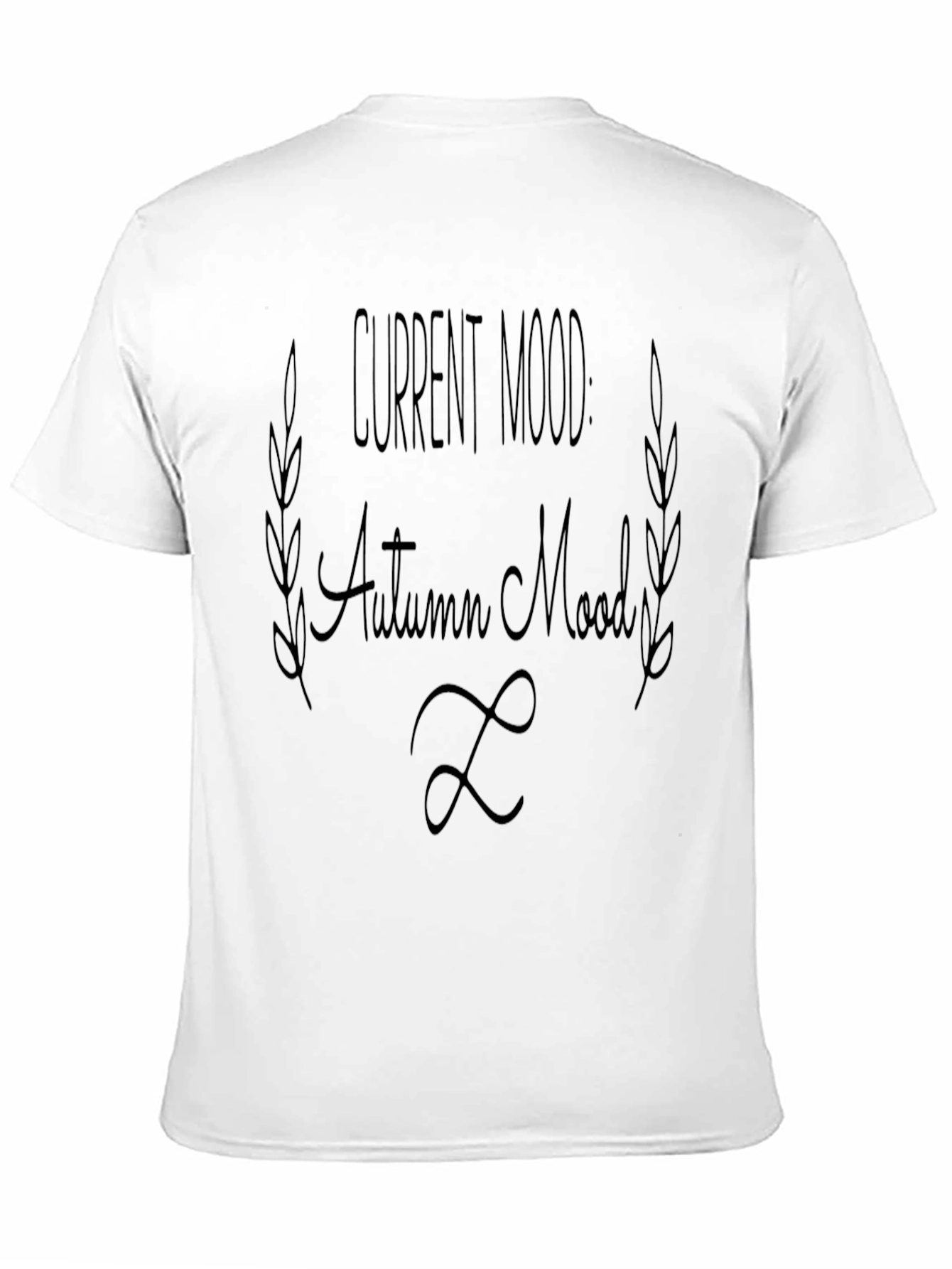 Black Autumn Mood T-Shirt - Cozy Season Apparel view 11