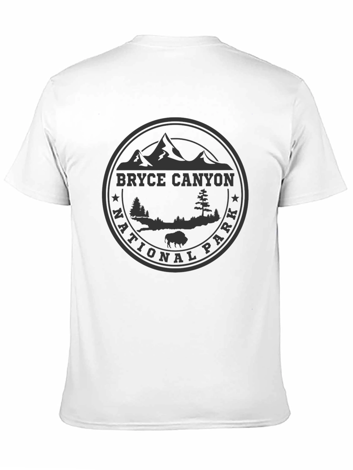 Black Bryce Canyon National Park Black T-Shirt view 11