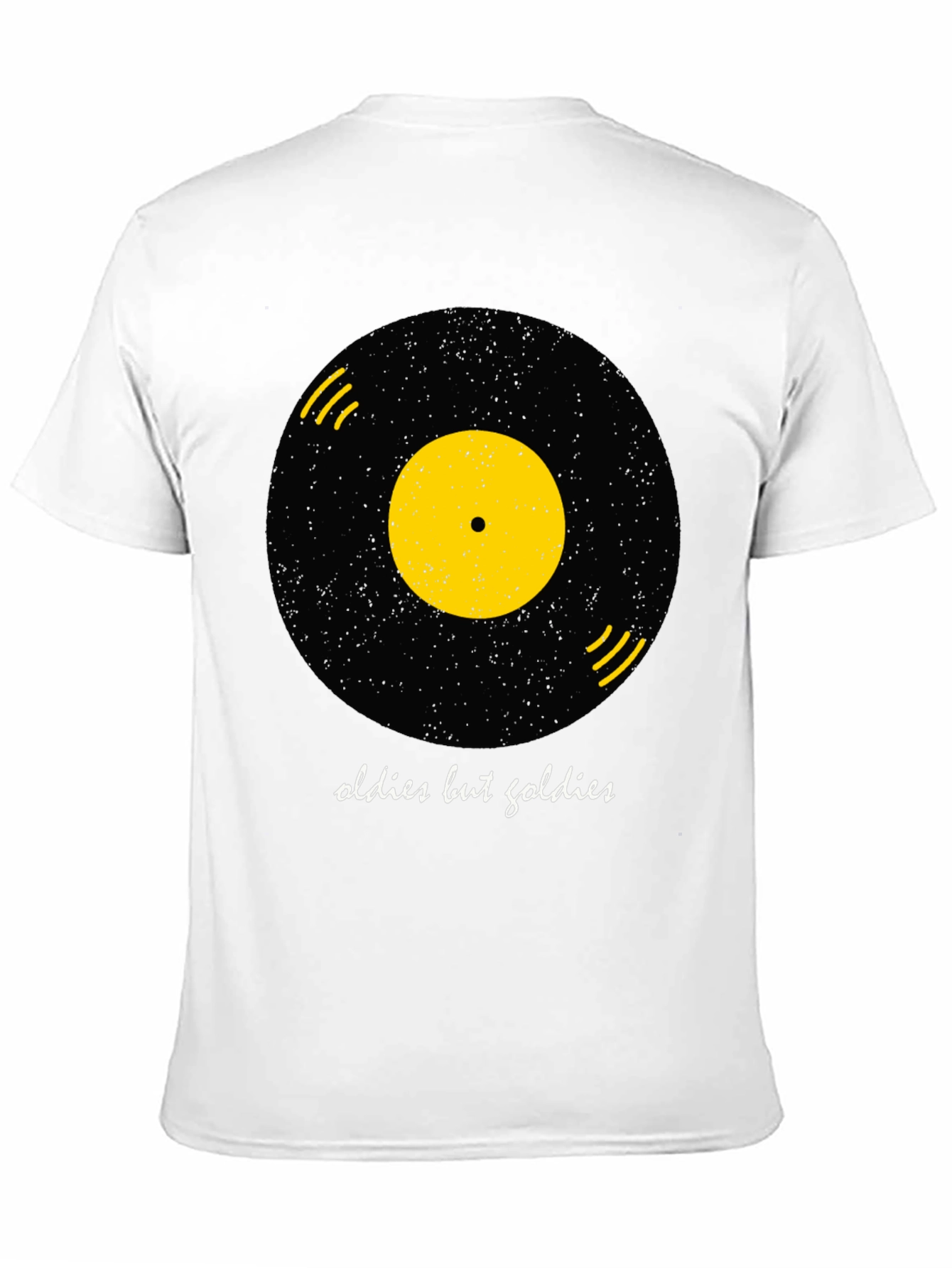 Black Oldies but Soldiers Graphic Tee - Vintage Vinyl Record Design view 11