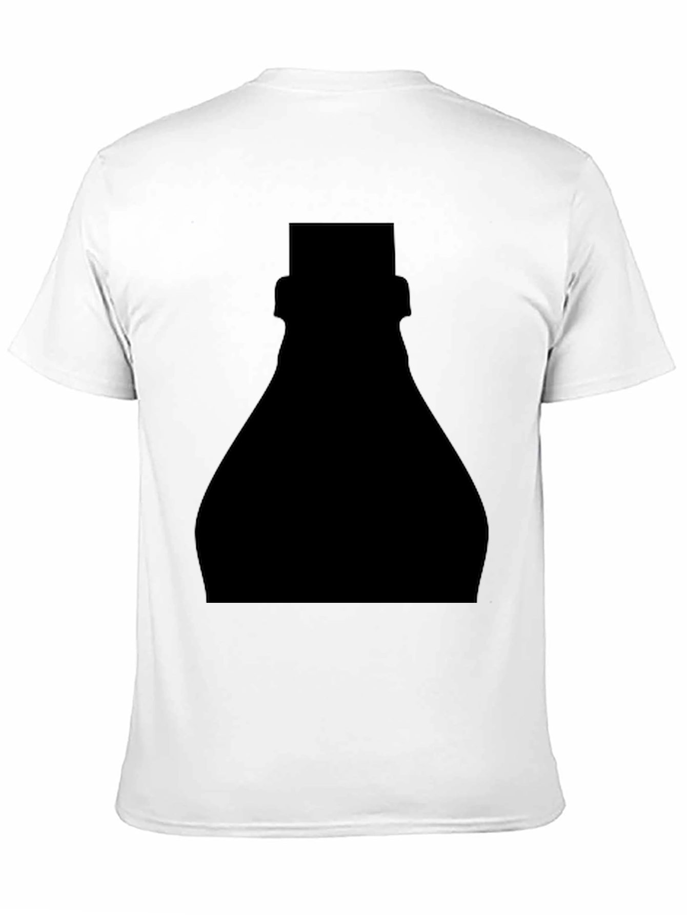 Black Mystery Silhouette Graphic Tee - Black view 11