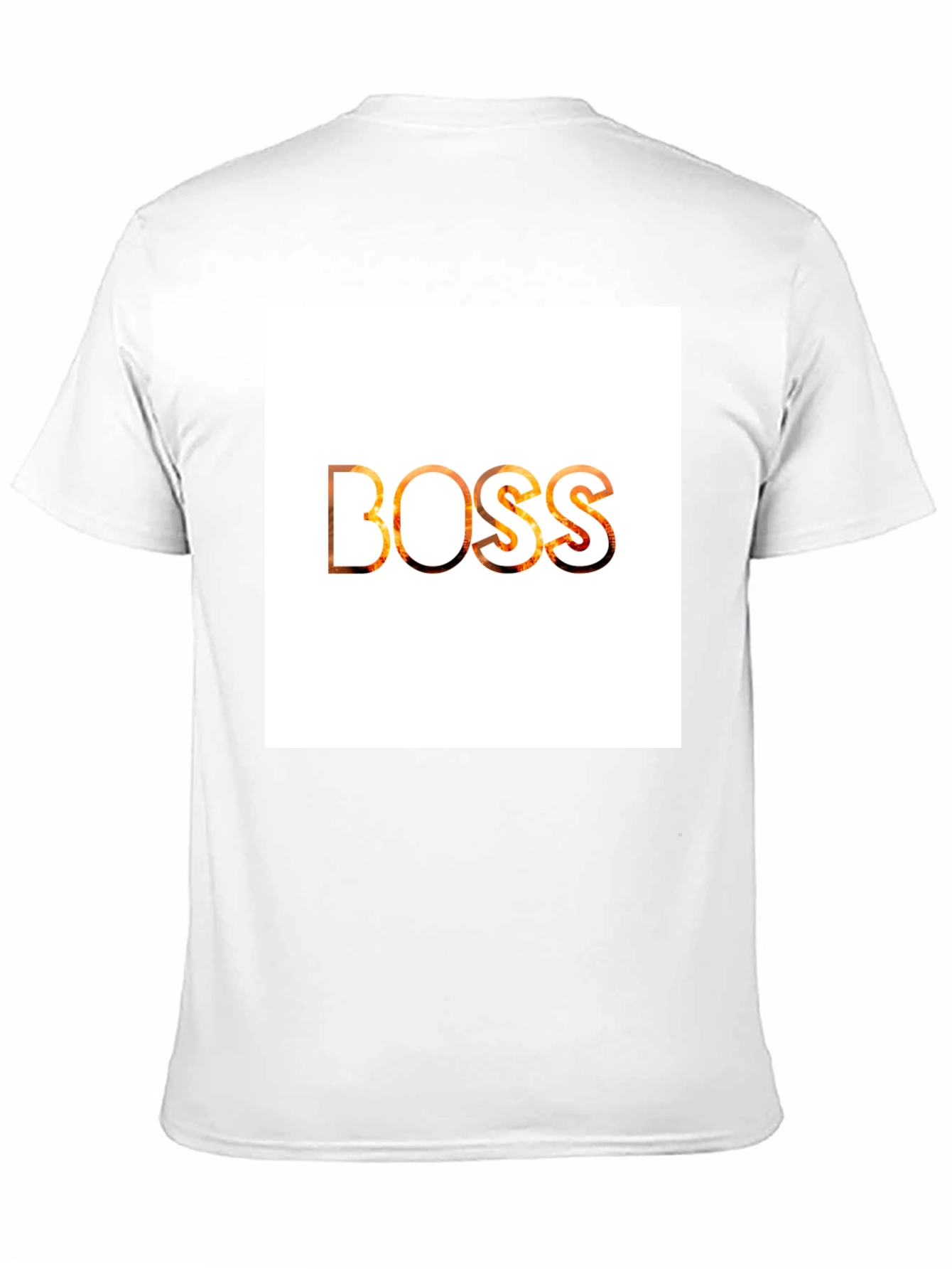Black Boss Graphic Tee - Modern Men's Black T-Shirt view 11